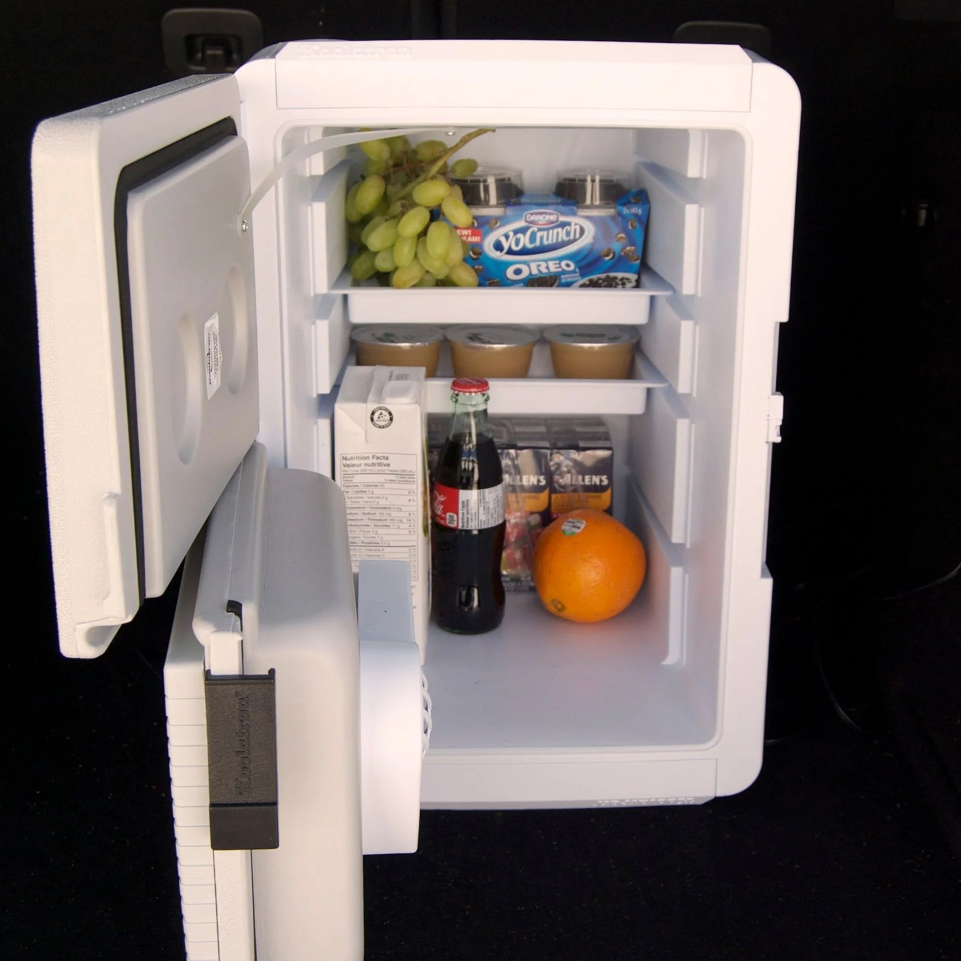 12V Electric Cooler/Warmer 34L (36 Qt), Two-Way Design, Gray