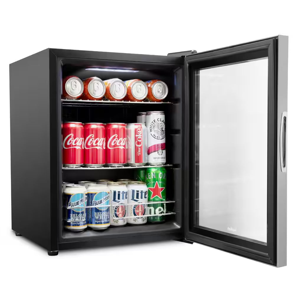 17 In. 62 Can Freestanding Beverage Refrigerator Ultra Cool Mini Drink Fridge