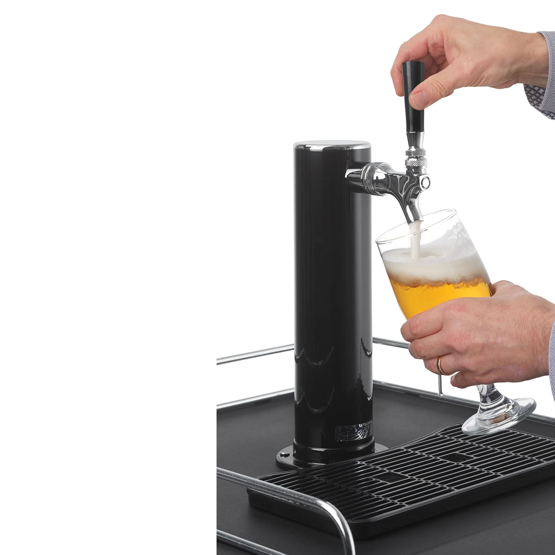 5.4 Cu. Ft. Stainless Steel Single Tap Keg Cooler - Perfect for Home Entertaining!