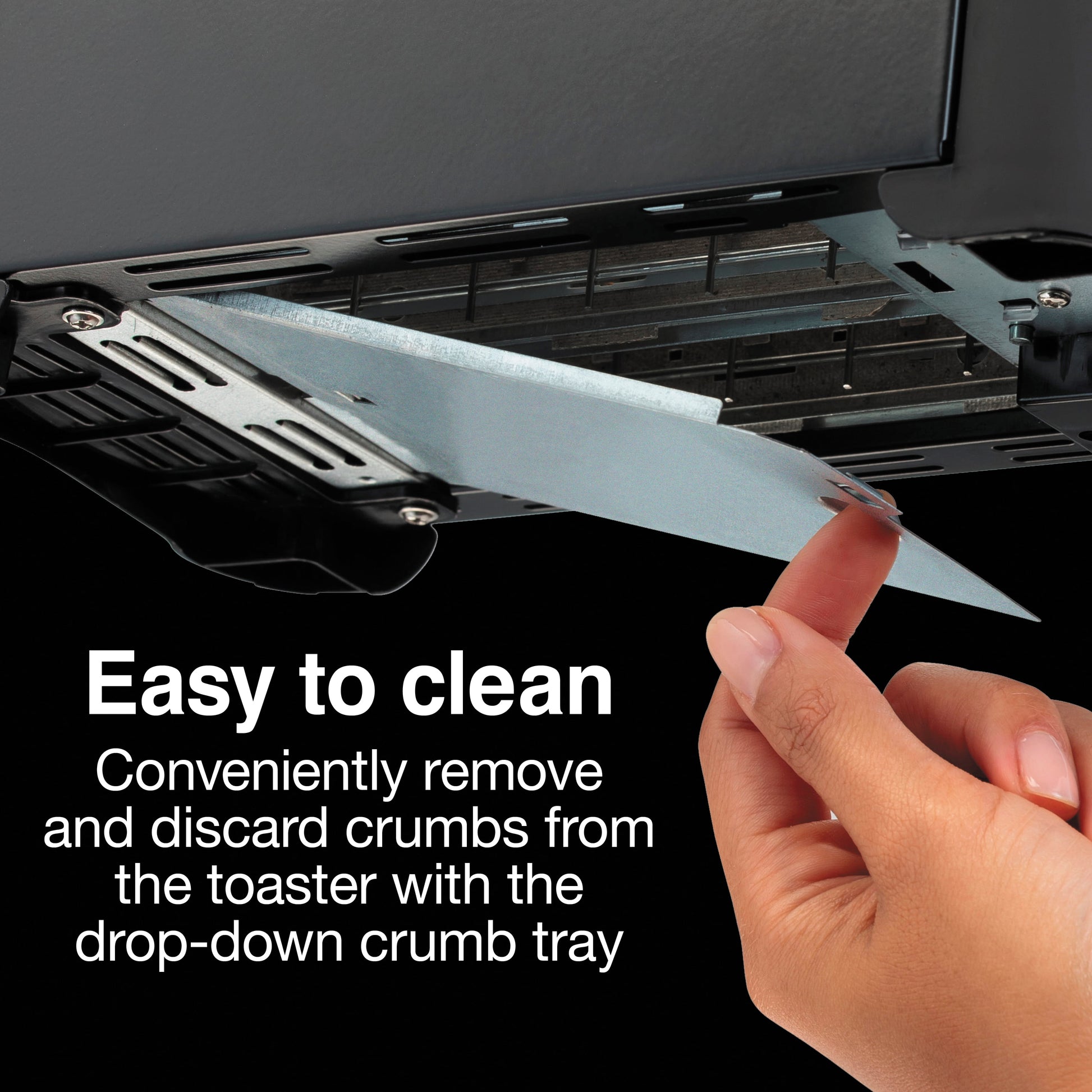 2 Slice Toaster, Auto Shut Off, Compact, Black