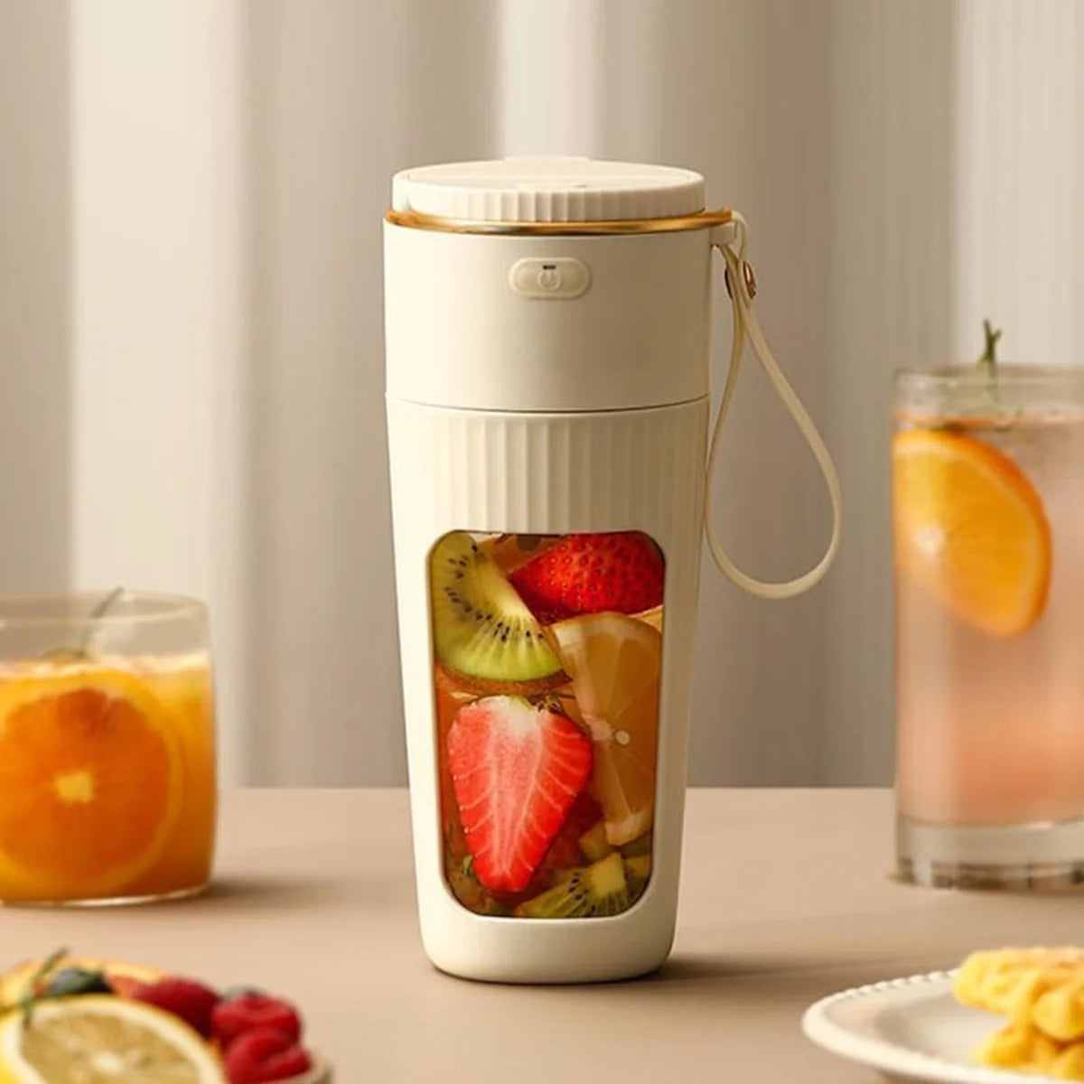 Portable Blender - Your Ultimate Ice and Frozen Fruit Smoothie Maker!