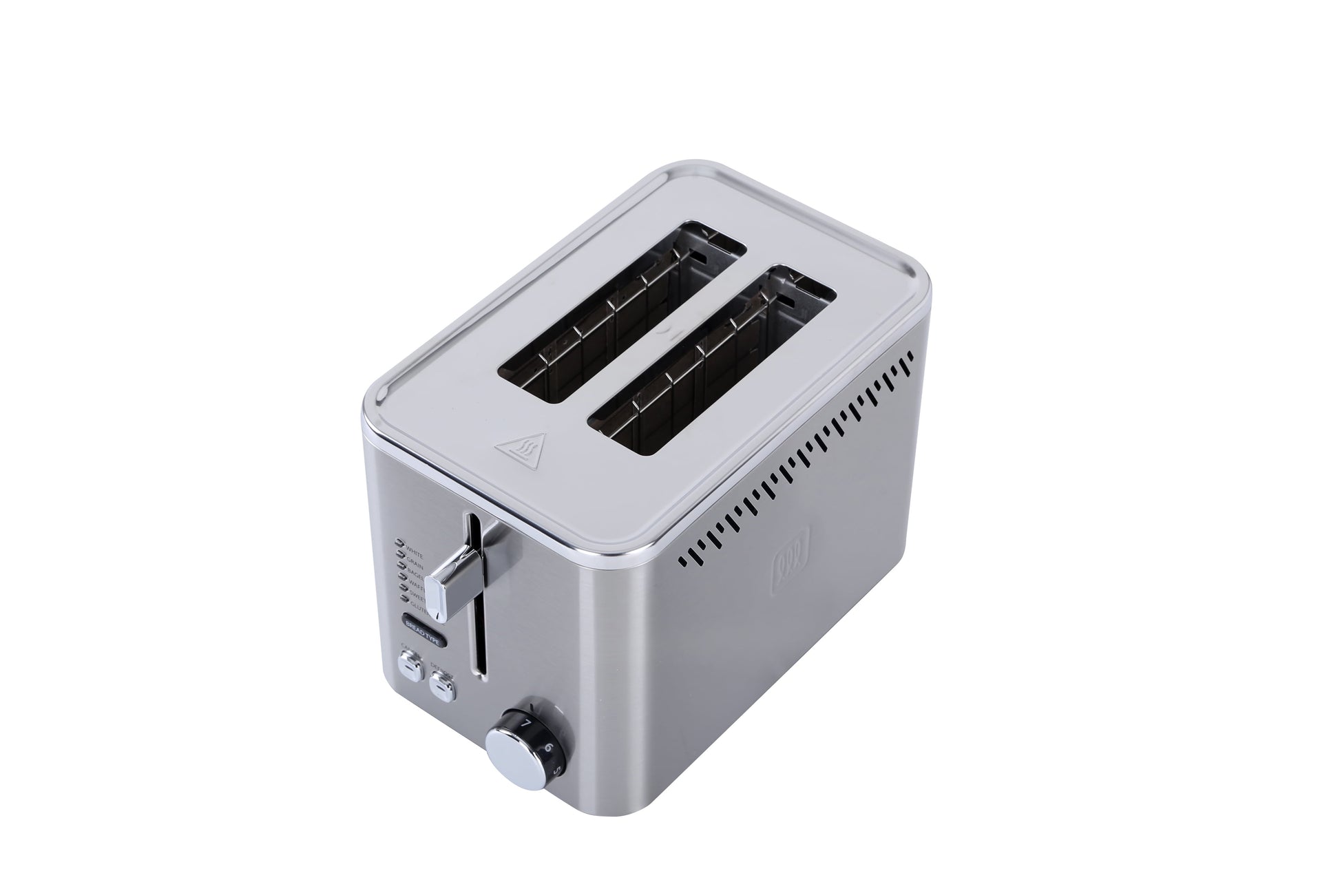 Stainless Steel 2-Slice Toaster with Extra Wide Slots and Easy Lever & Dial Controls - 900W Power