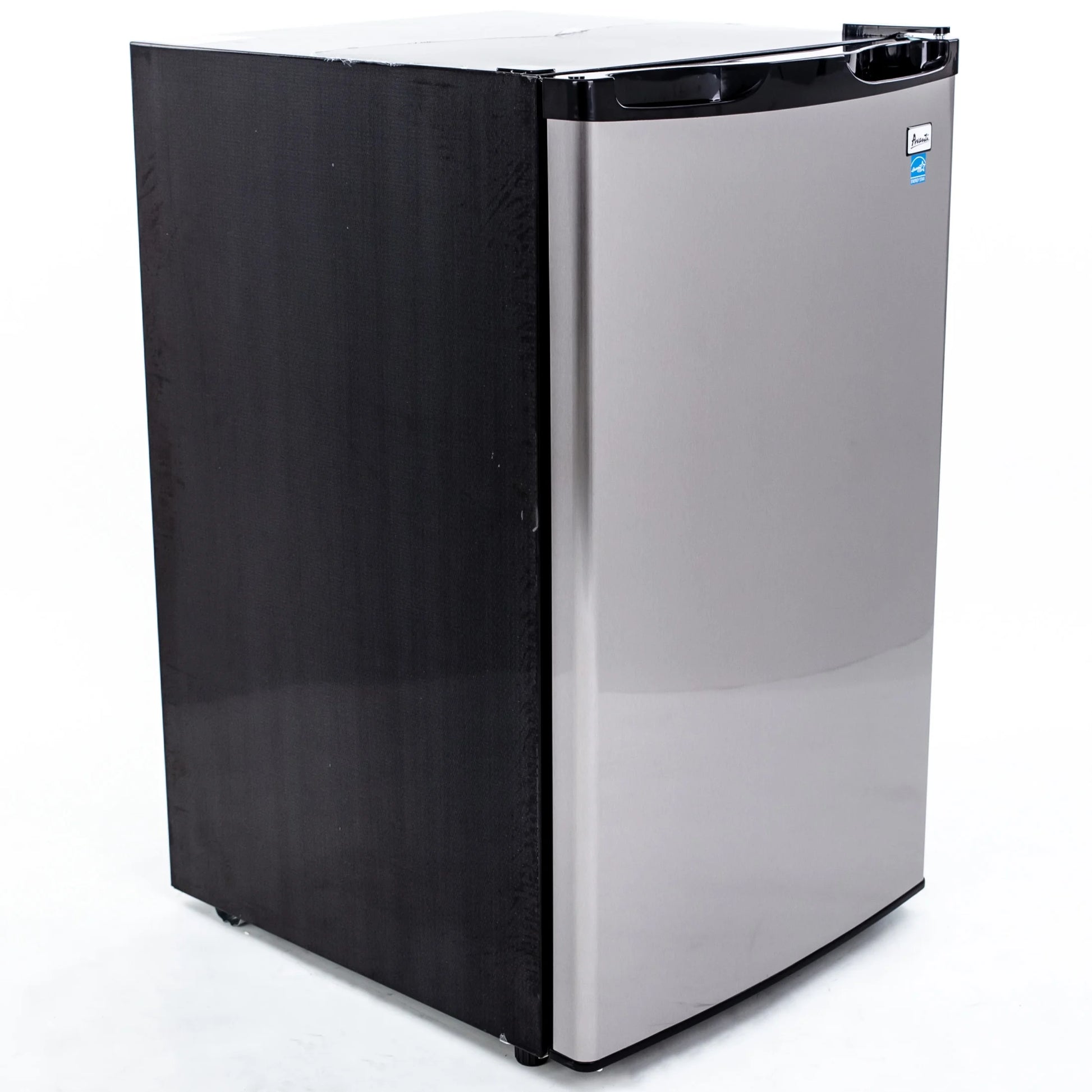 4.4 Cu. Ft. Stainless Steel Compact Mini Fridge - Perfect for Home or Office!