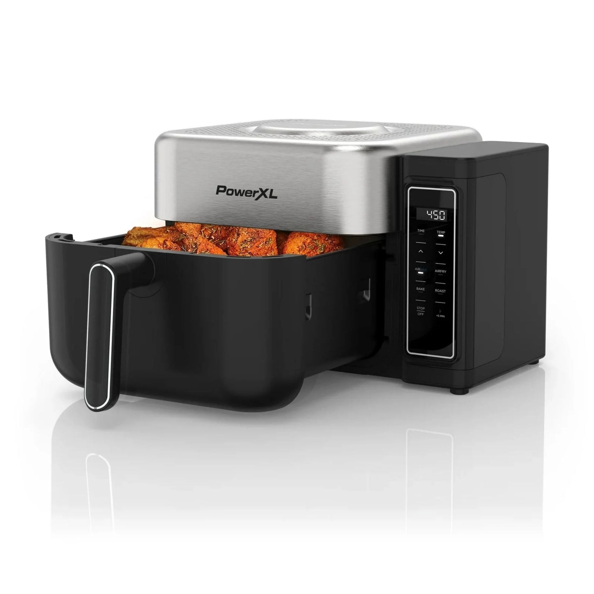 ™ 6.3 Quart AIRMAX™ Air Fryer Oven with 4 Pre-Sets, Two Tier Compact Design