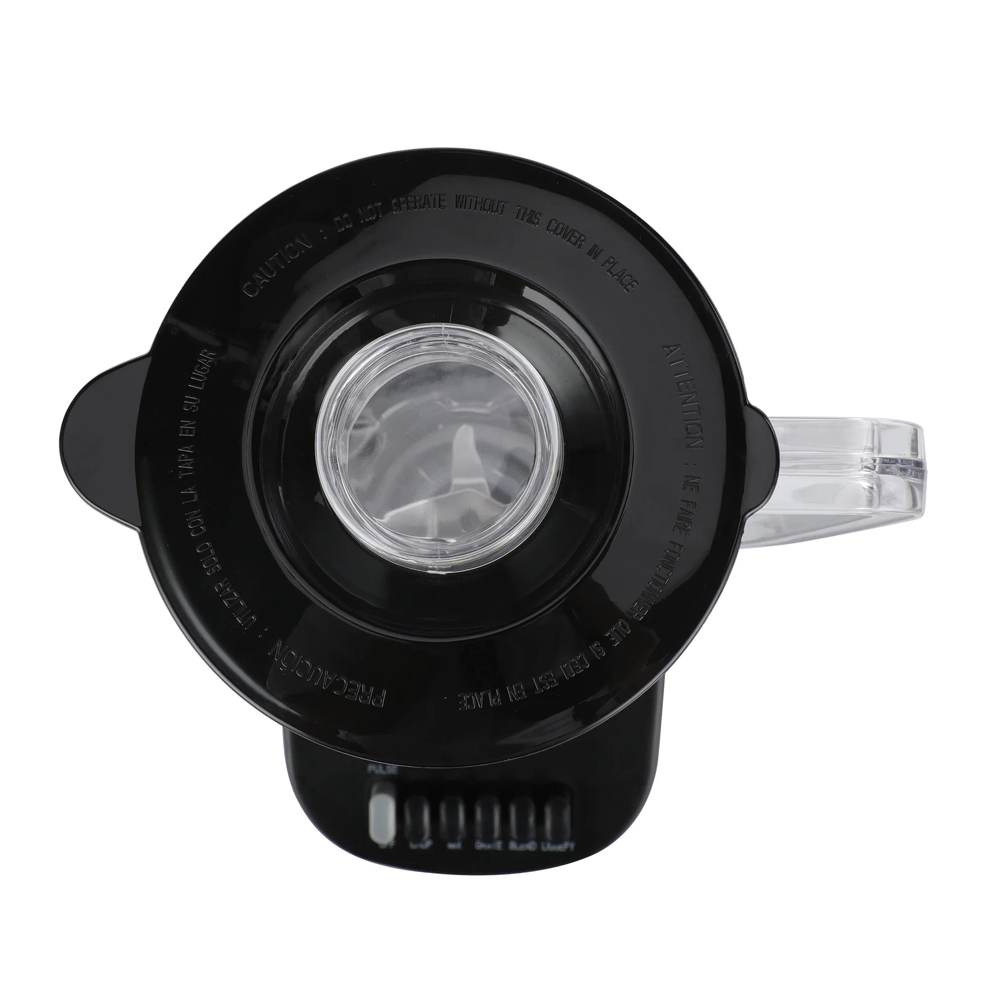 6-Speed Blender with 48 oz Jar - Powerful 360 Watt Performance in Sleek Black Finish