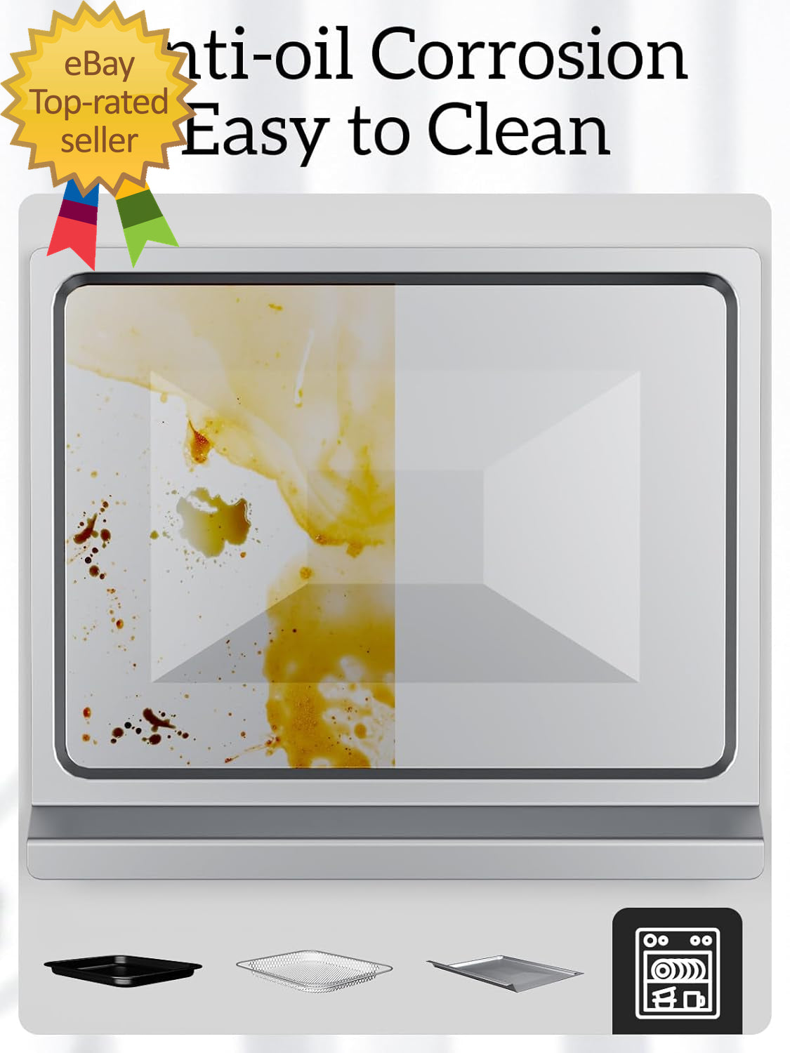 Air Fryer Toaster Oven Combo10-In-1 12.6QT Compact Countertop Oven,9 Touch