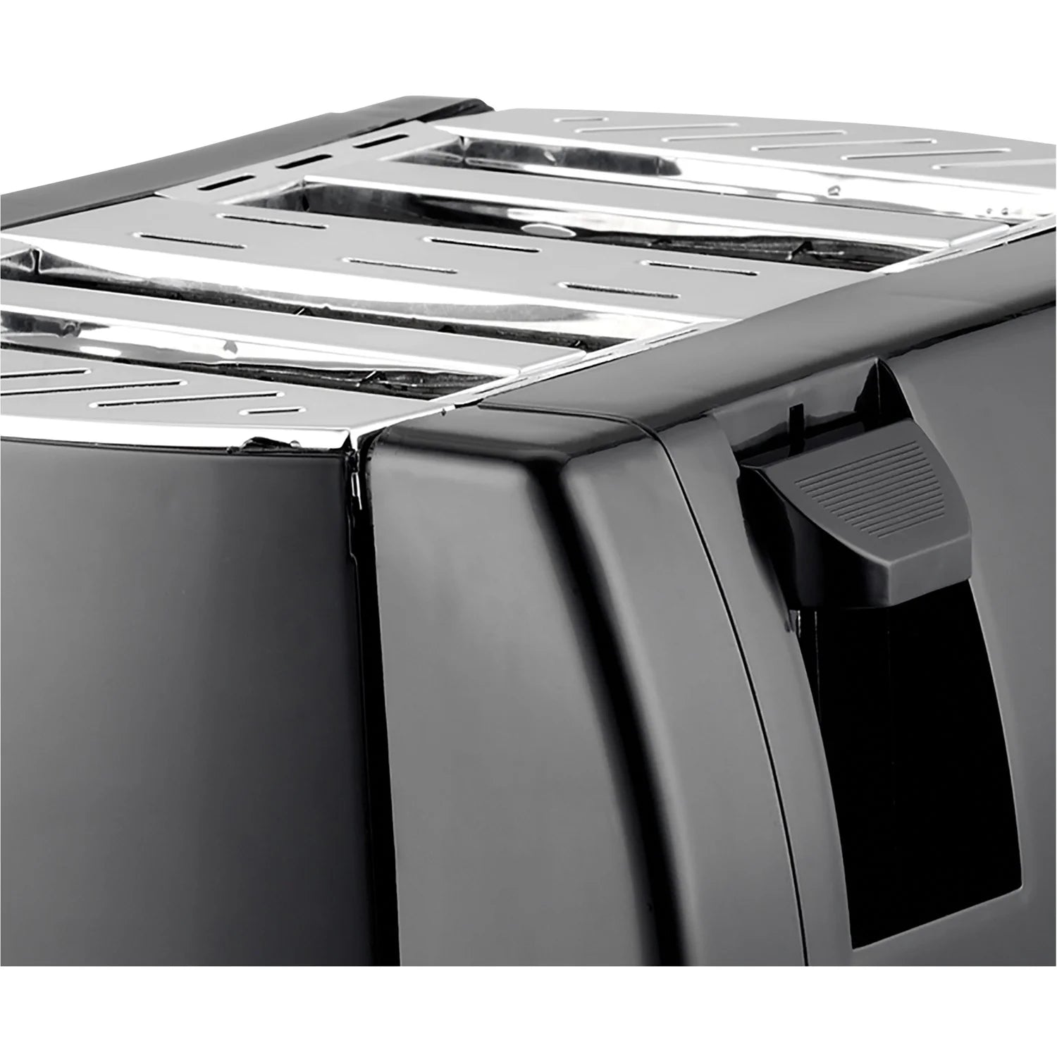 TS-285 Cool Touch 4-Slice Toaster in Sleek Black - Perfect for Family Breakfasts!
