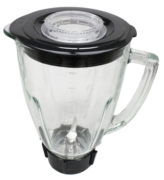 Upgrade Your Oster Blender with a 6-Piece Round Glass Jar Replacement Kit - 1.25 Liter Capacity!