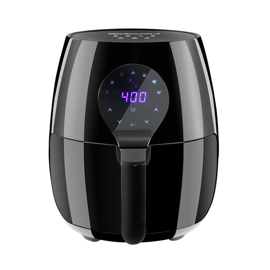 Elite Gourmet 5.3 Qt. Black Air Fryer - Healthier Cooking Made Easy!