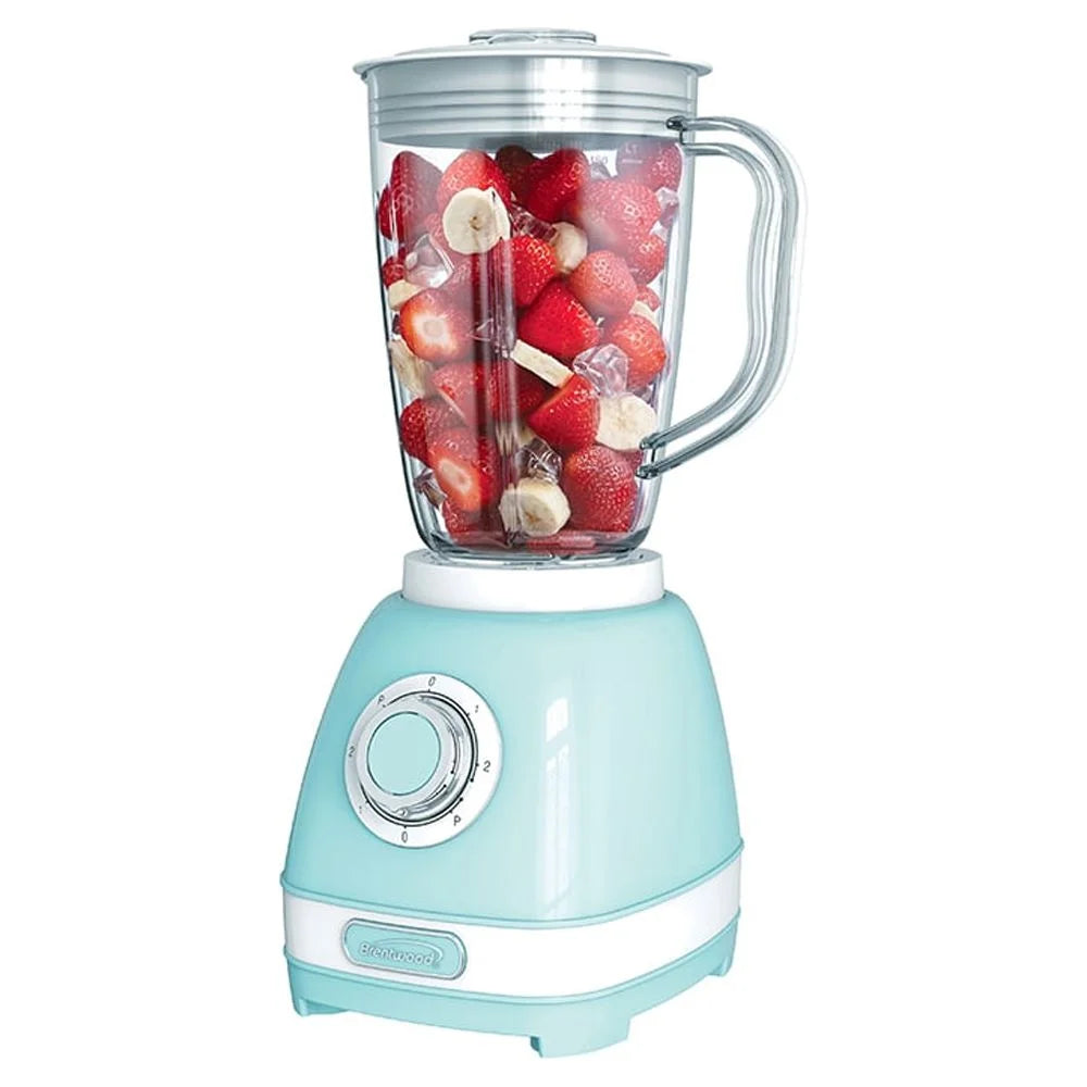 Retro 2-Speed Blender with 50-Ounce Jar - Perfect for Smoothies and Shakes!
