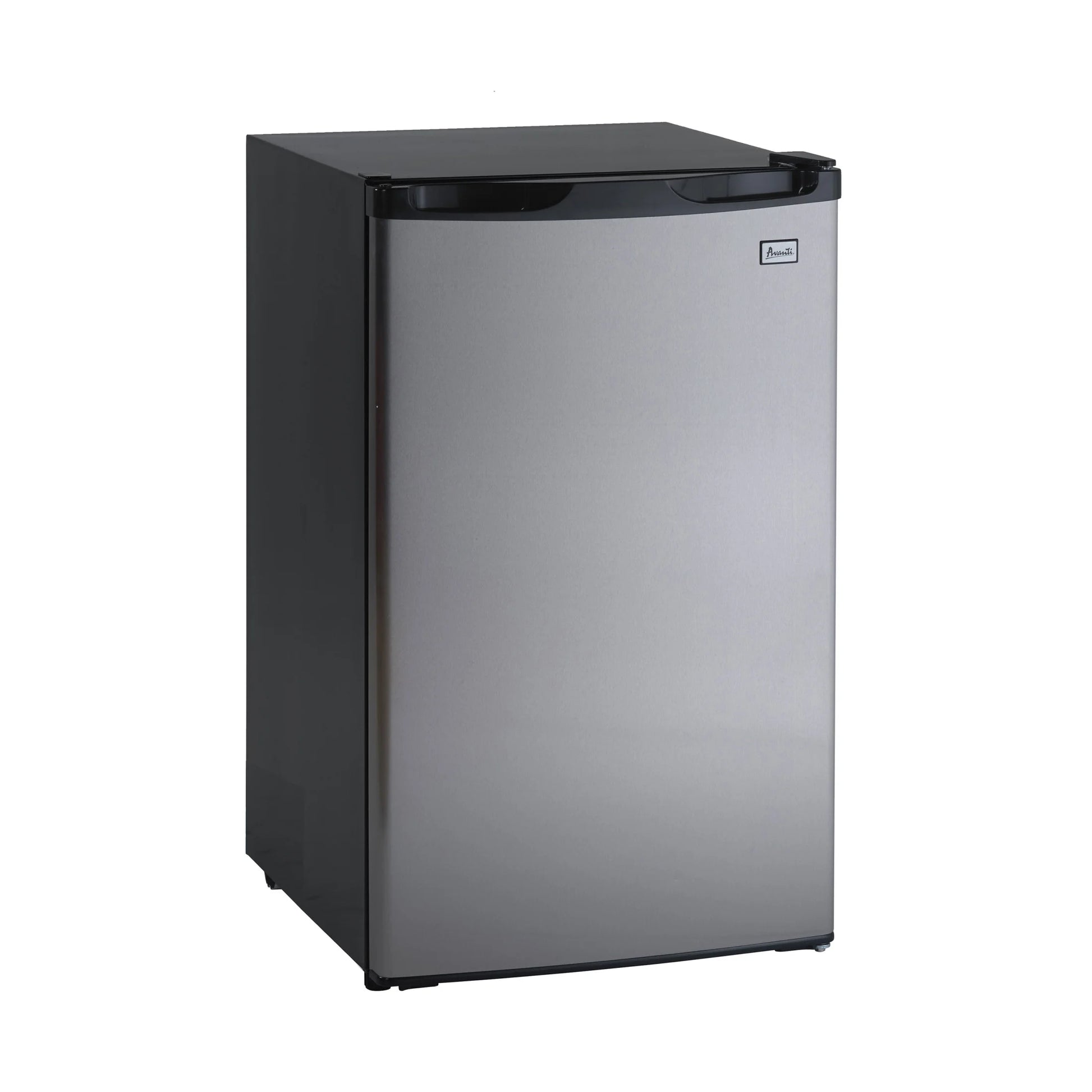4.4 Cu. Ft. Stainless Steel Compact Mini Fridge - Perfect for Home or Office!