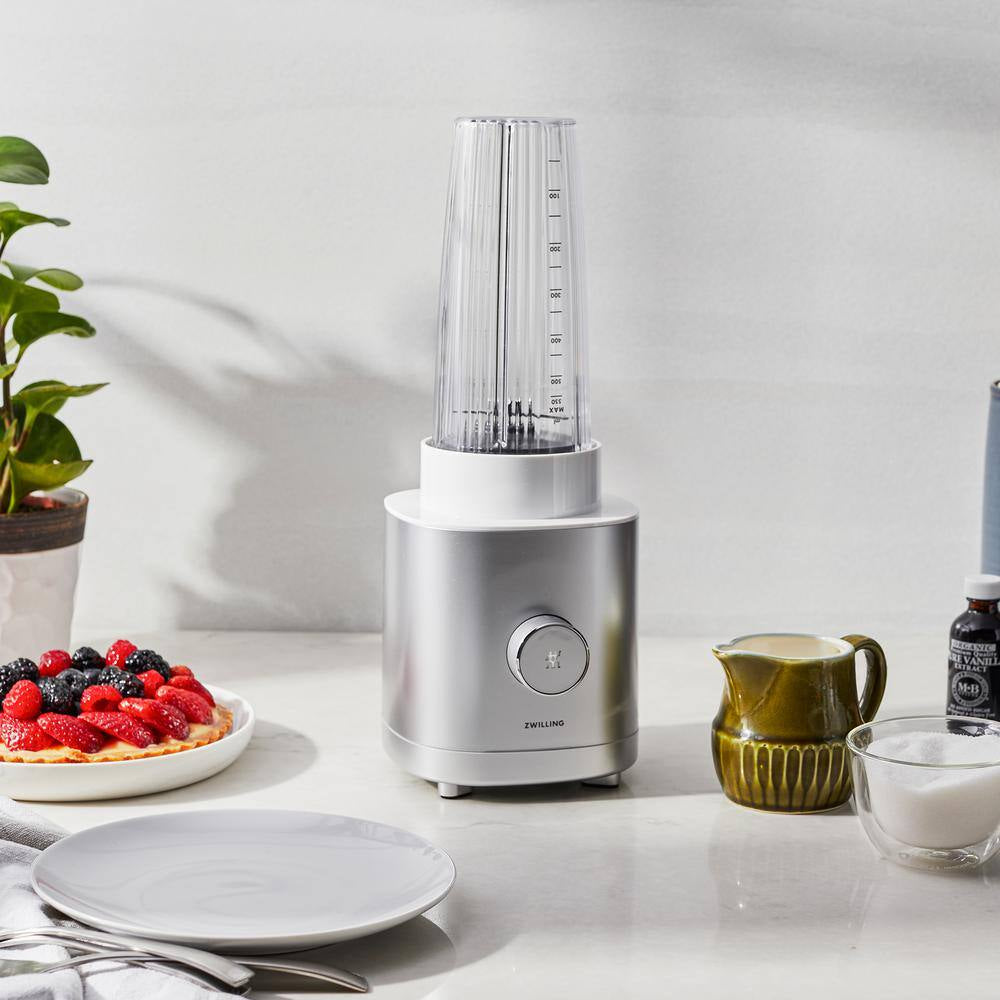 Enfinigy 20 Oz. 2-Speed Silver Personal Blender