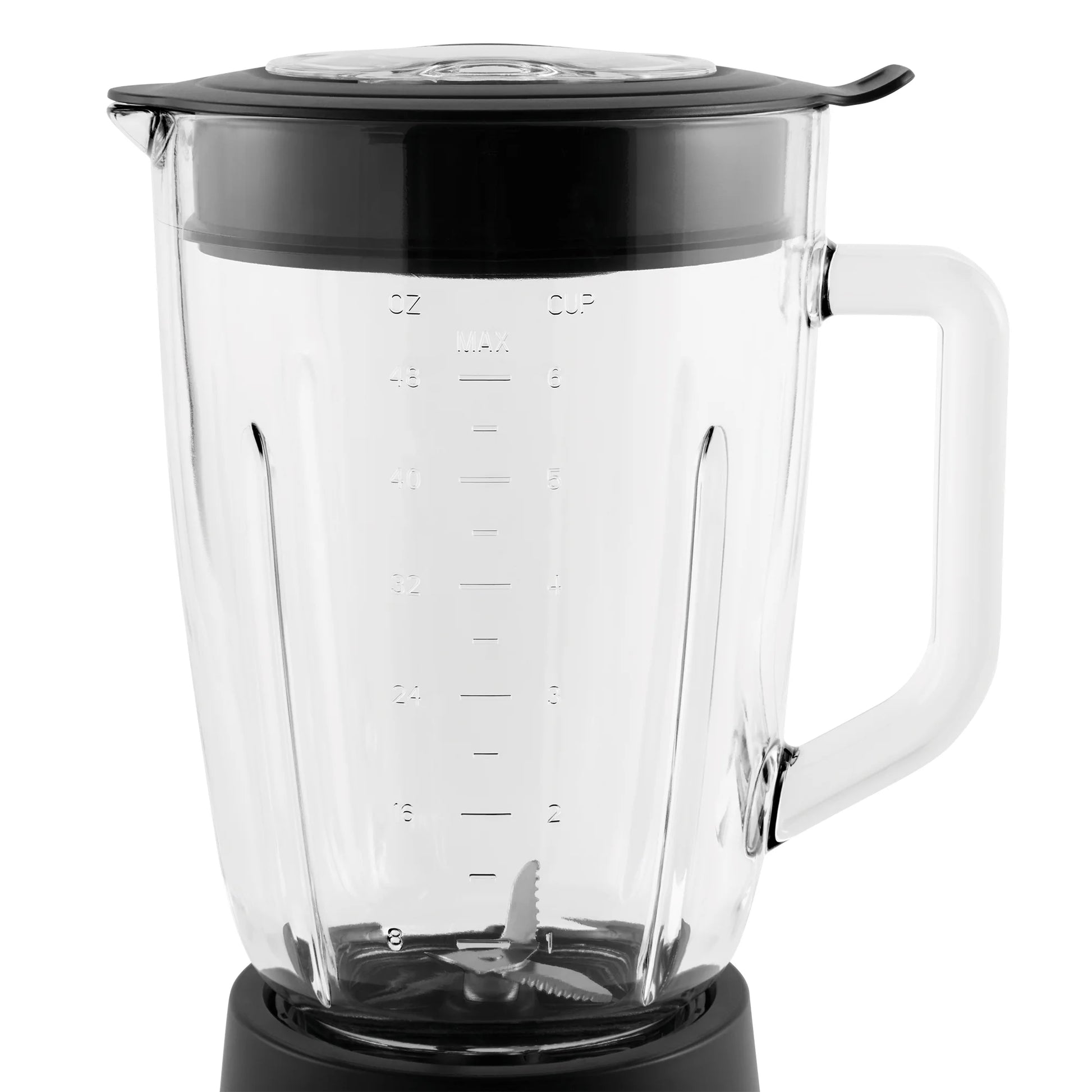 5-Speed Glass Blender with 6-Cup (48oz) Capacity - New and Powerful!