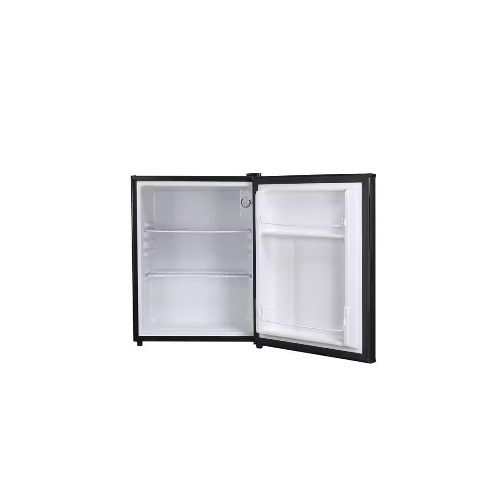 2.4 Cu. Ft. Mini Fridge in Black