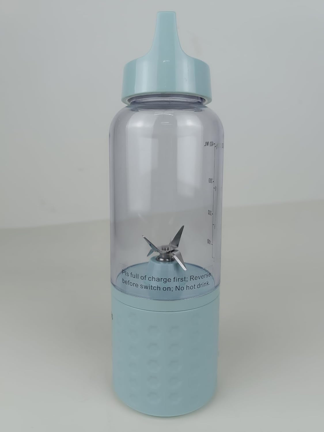 Portable USB Rechargeable Blender Cup - Carolina Blue Smoothie Maker