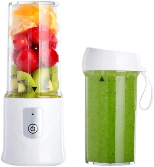 Upgrade Your Smoothie Game: Portable USB Rechargeable Blender with 6 Blades - Perfect for On-the-Go Juices and Smoothies! Ideal Christmas Gift!