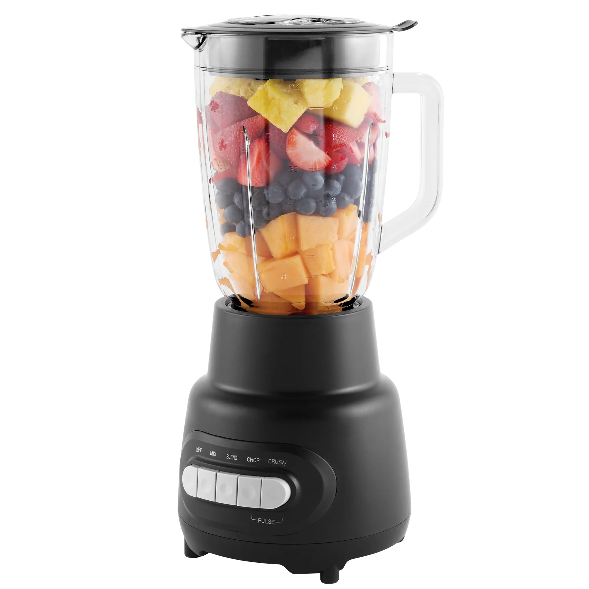 5-Speed Glass Blender with 6-Cup (48oz) Capacity - New and Powerful!