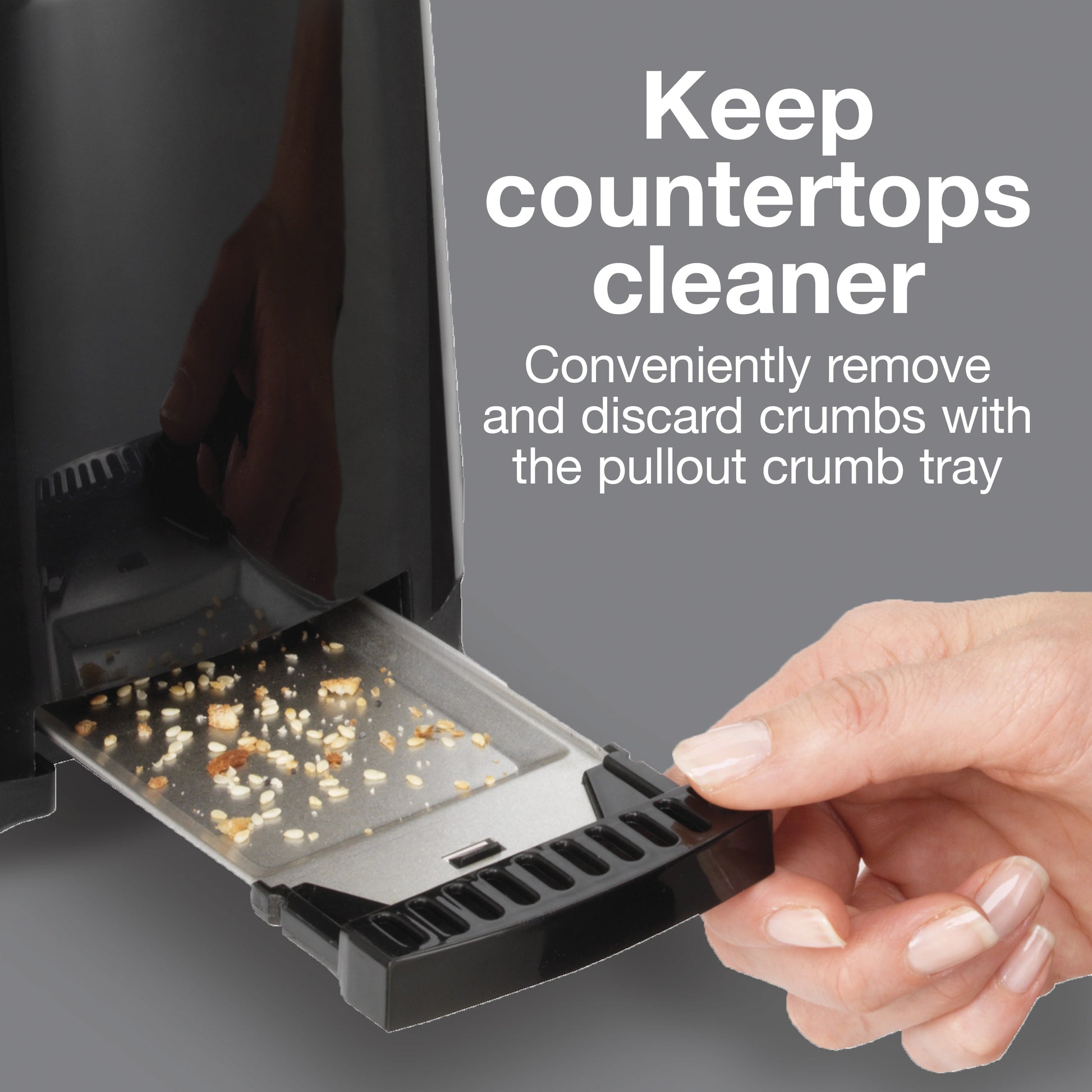 2 Slice Toaster, Wide-Slots, Shade Selector, Toast Boost, Auto Shut-Off and Cancel Button, Black, 22215