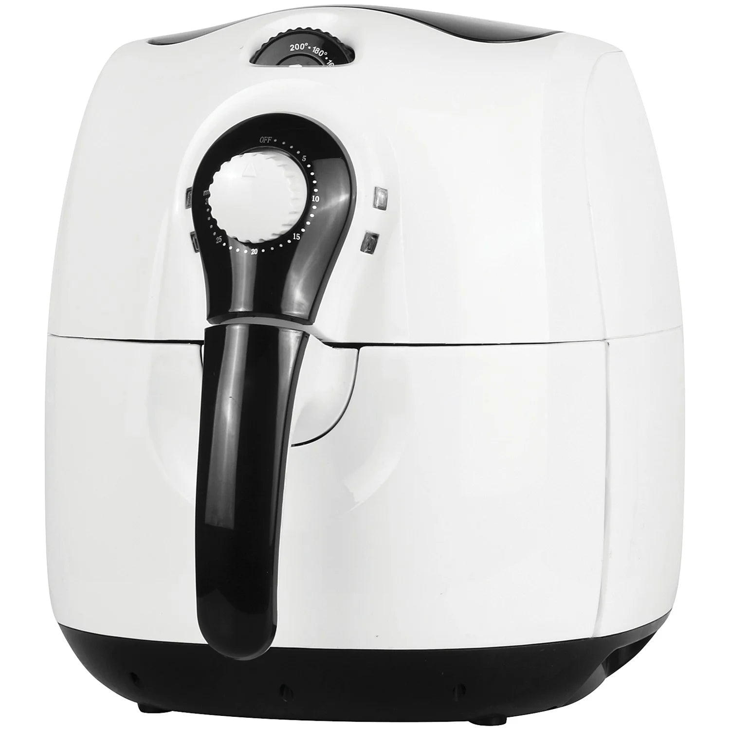 3.7-Quart Electric Air Fryer - Healthy Cooking Made Easy in Stylish White