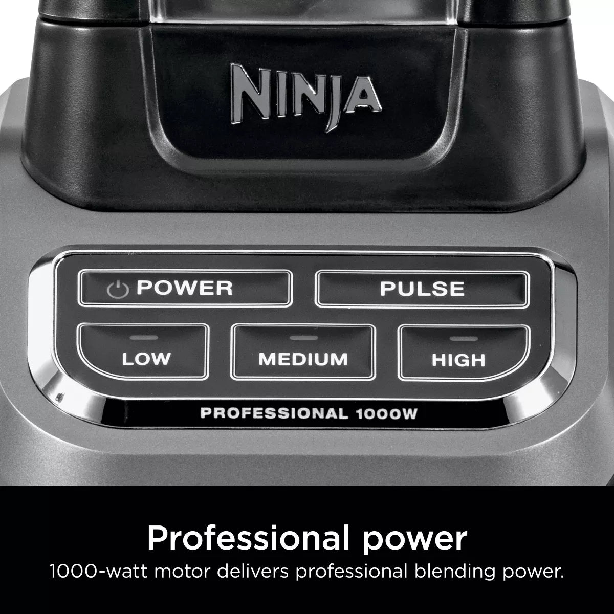 Ninja Professional Blender 1000W BL610: 72 Oz. Smoothie & Ice Crusher, 6-Blade Tech, 3 Speeds, Dishwasher-Safe Parts
