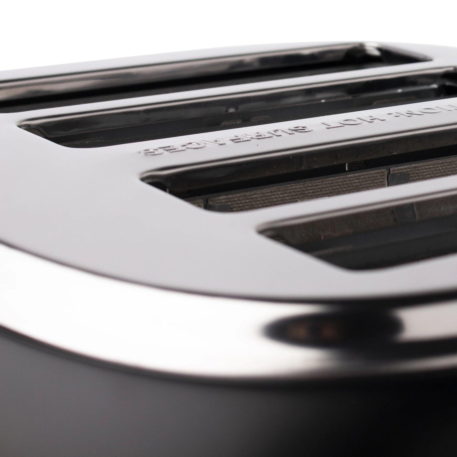 Heritage 4-Slice Wide Slot Toaster in Stylish Black and Copper Finish - Model 75042