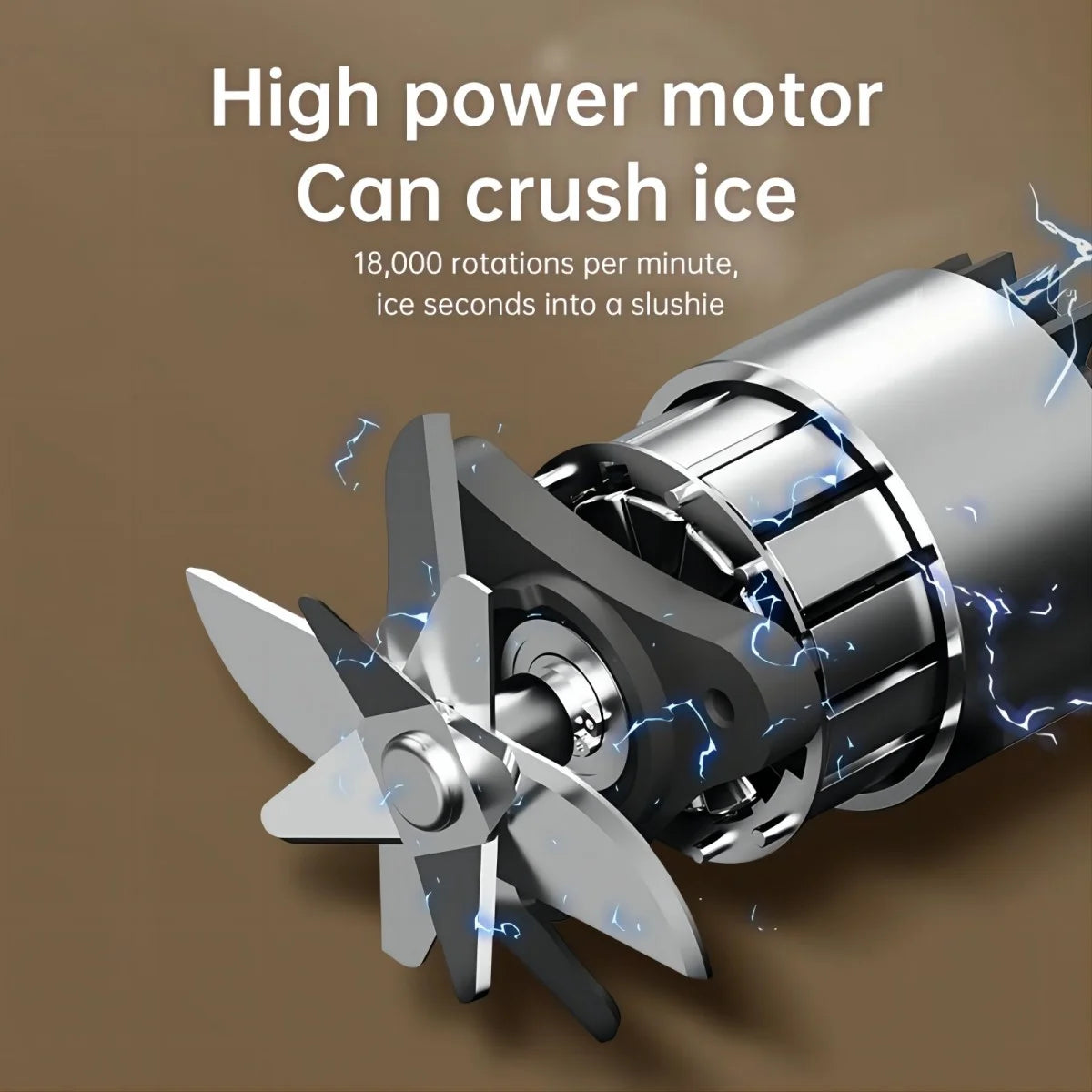 Portable Blender - Your Ultimate Ice and Frozen Fruit Smoothie Maker!