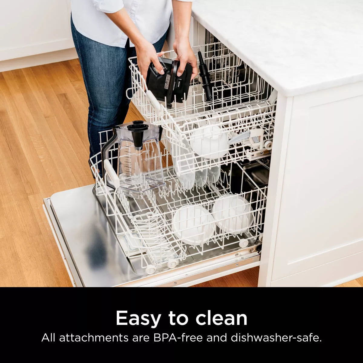 Ninja Professional Blender 1000W BL610: 72 Oz. Smoothie & Ice Crusher, 6-Blade Tech, 3 Speeds, Dishwasher-Safe Parts