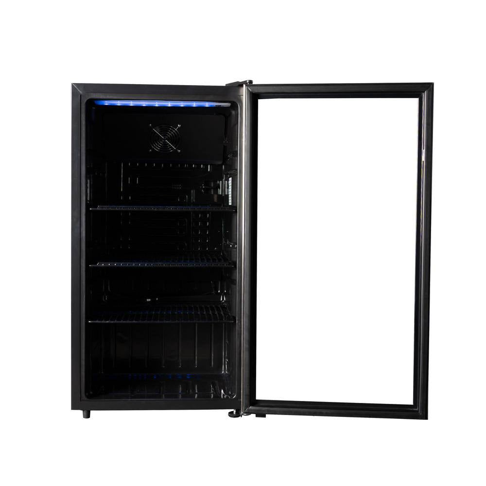 Designer 17.5 In. Wide 117-Can Free-Standing Beverage Cooler