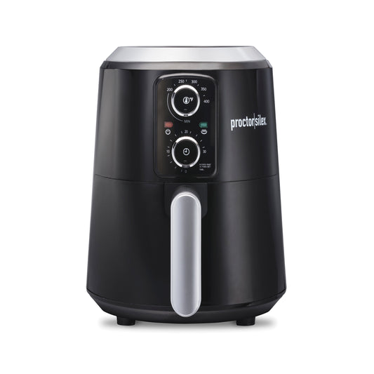3.7 Quart Air Fryer - Healthy Cooking Made Easy in Sleek Black Design