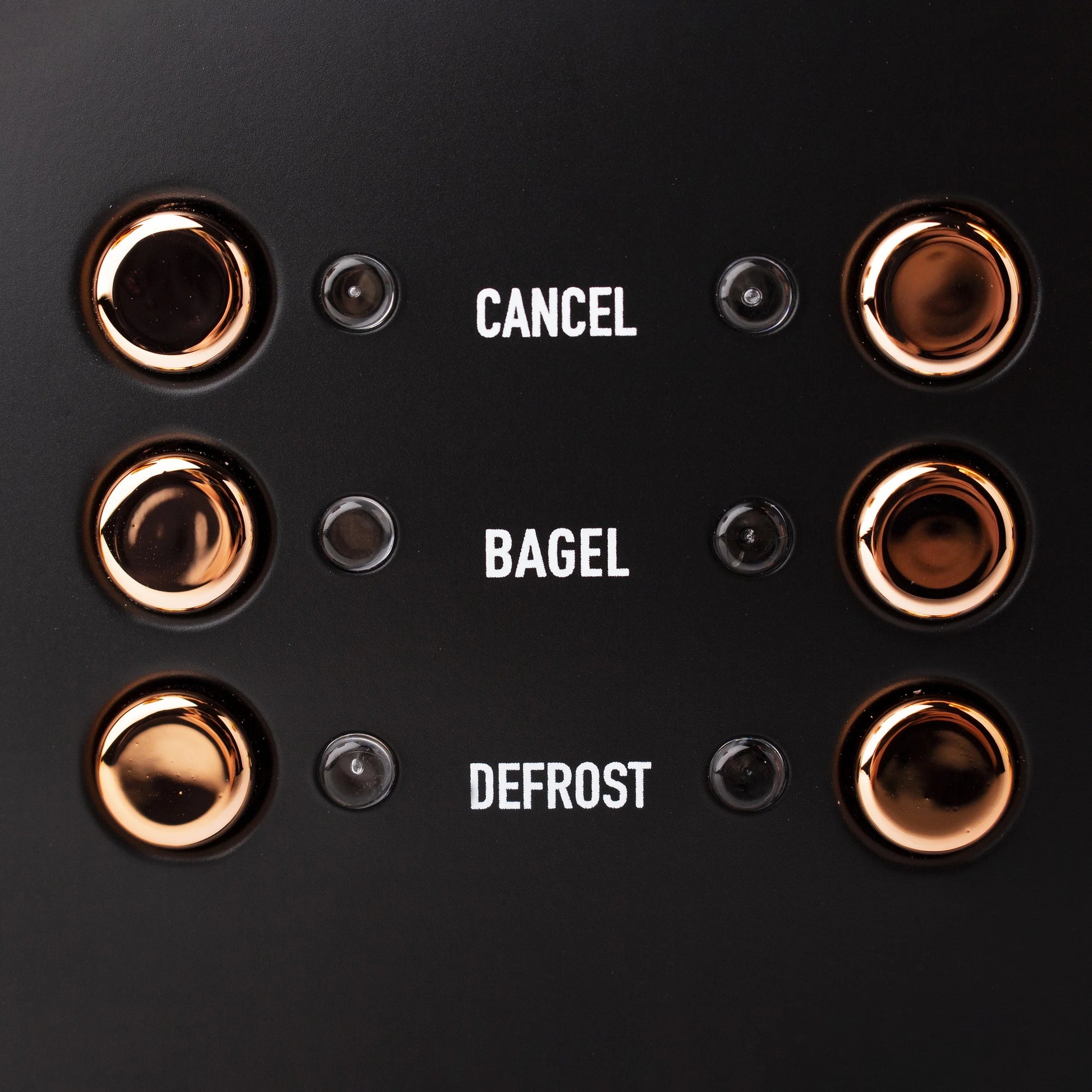 Heritage 4-Slice Wide Slot Toaster in Stylish Black and Copper Finish - Model 75042