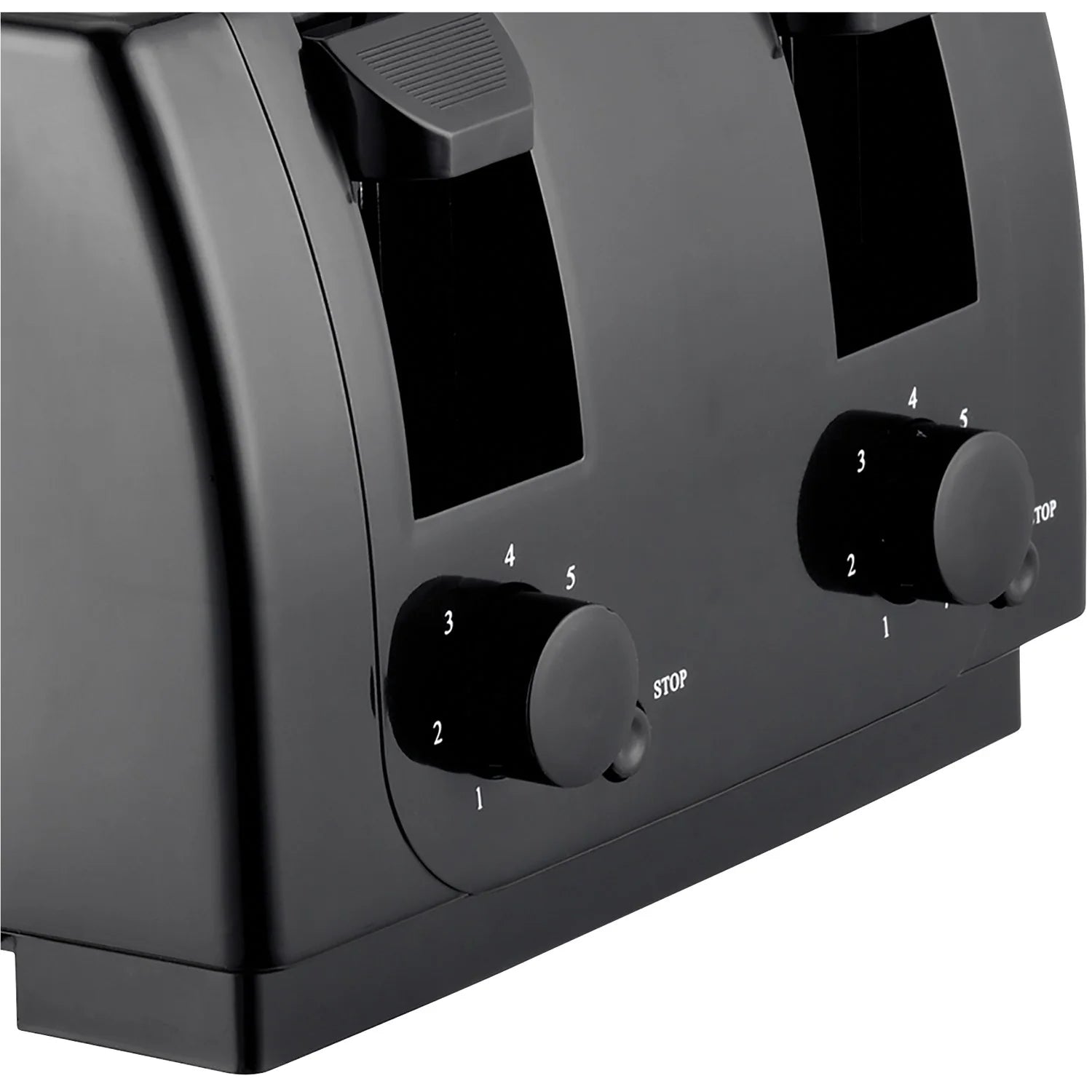 TS-285 Cool Touch 4-Slice Toaster in Sleek Black - Perfect for Family Breakfasts!