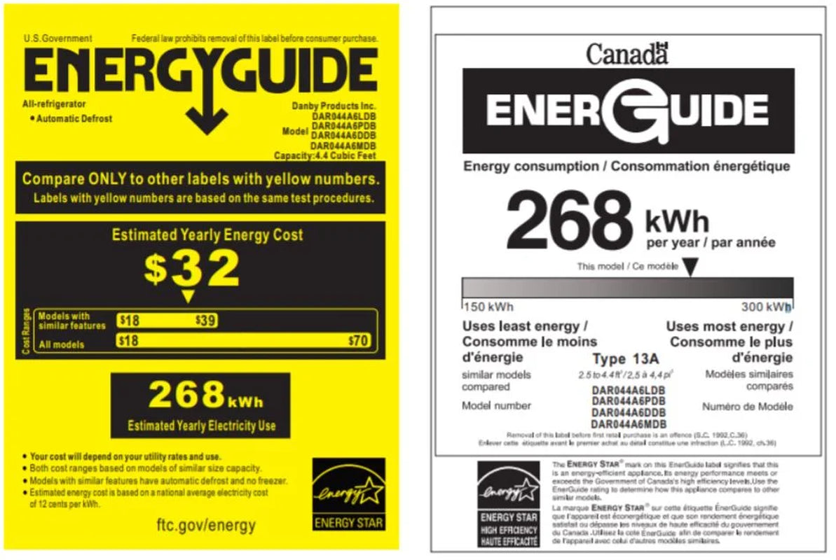 4.4 Cu. Ft. Compact Mini Beverage Refrigerator with Lock - Stylish White Design