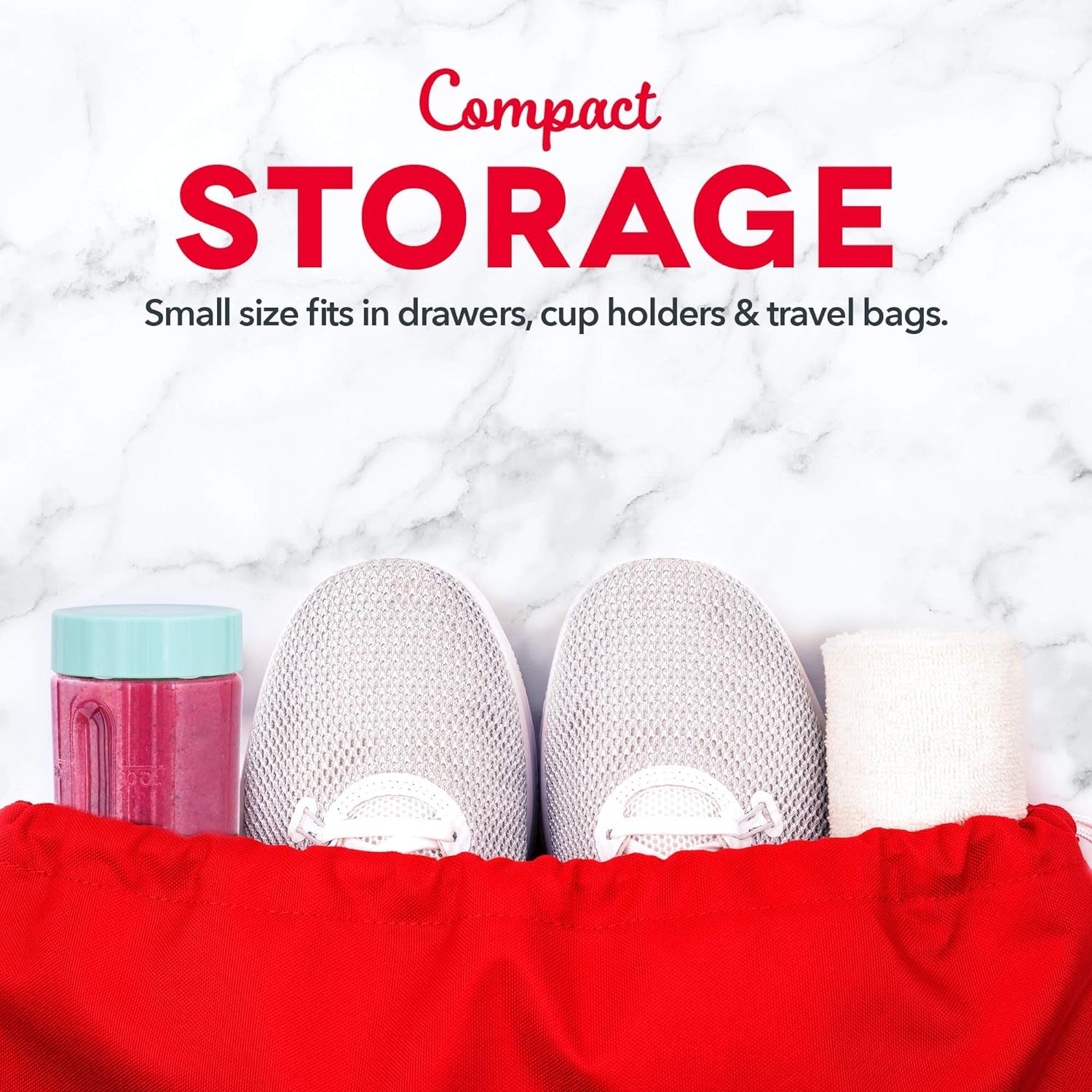 Mighty Mini 10 Oz Personal Blender with Travel Lid - Aqua