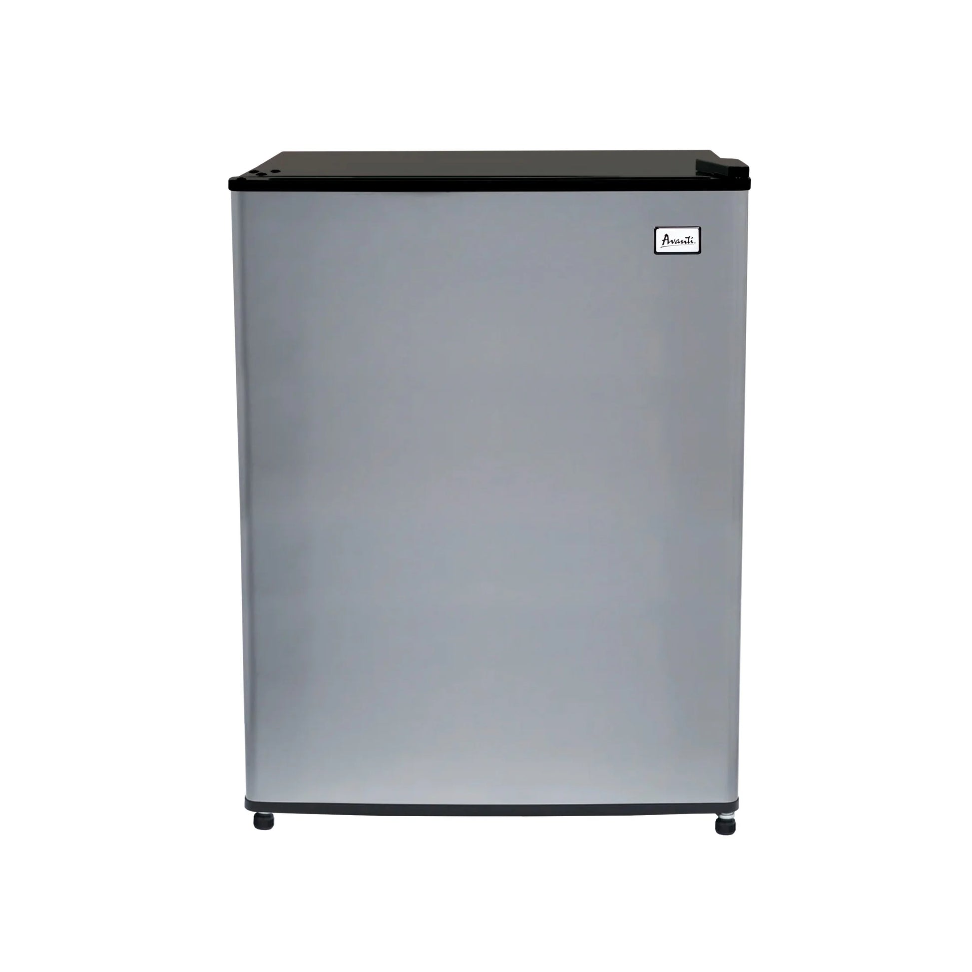 2.4 Cu. Ft. Stainless Steel Compact Refrigerator - Perfect for Small Spaces!