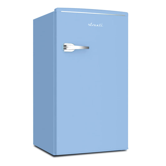 Retro Series 3.0 Cu. Ft. Compact Mini-Fridge in Stylish Robin's Egg Blue
