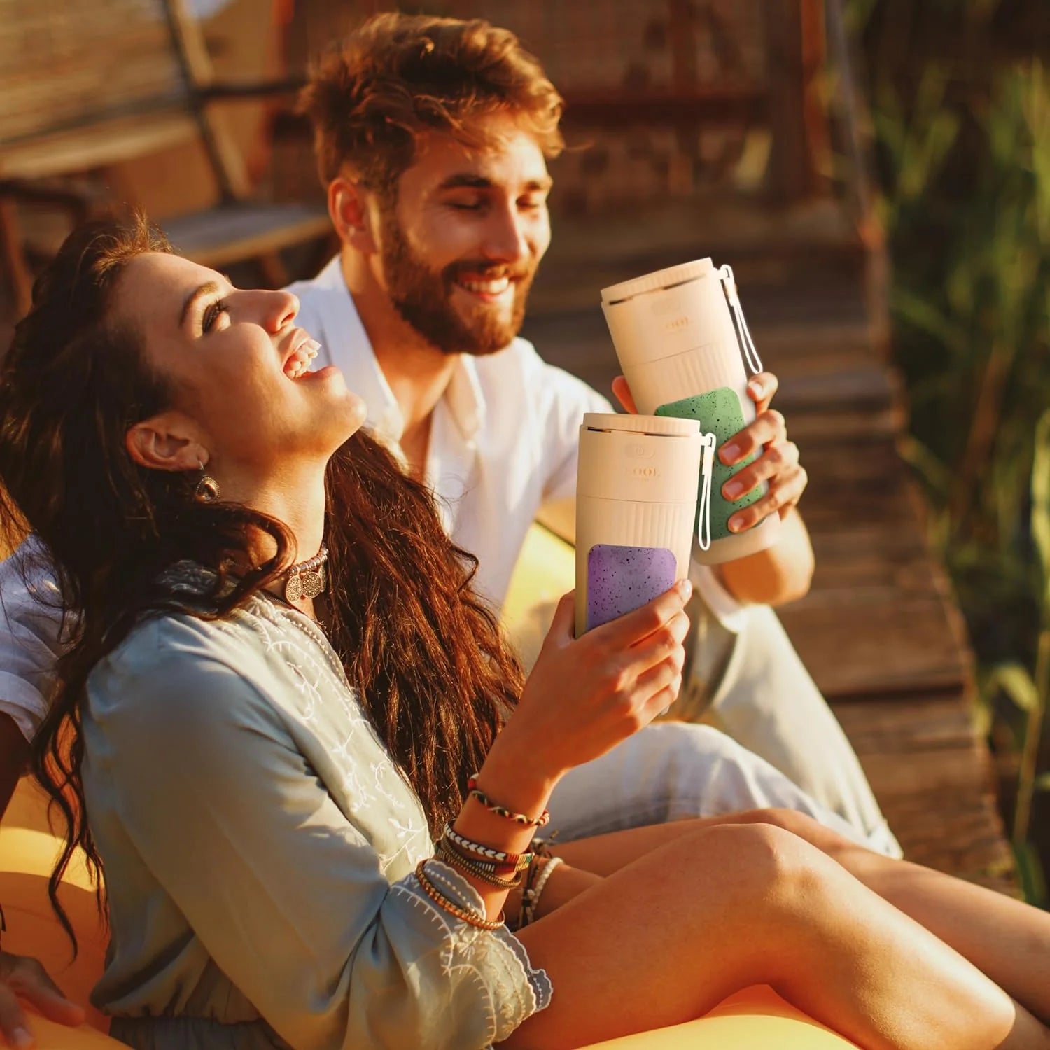 Portable Blender - Your Ultimate Ice and Frozen Fruit Smoothie Maker!