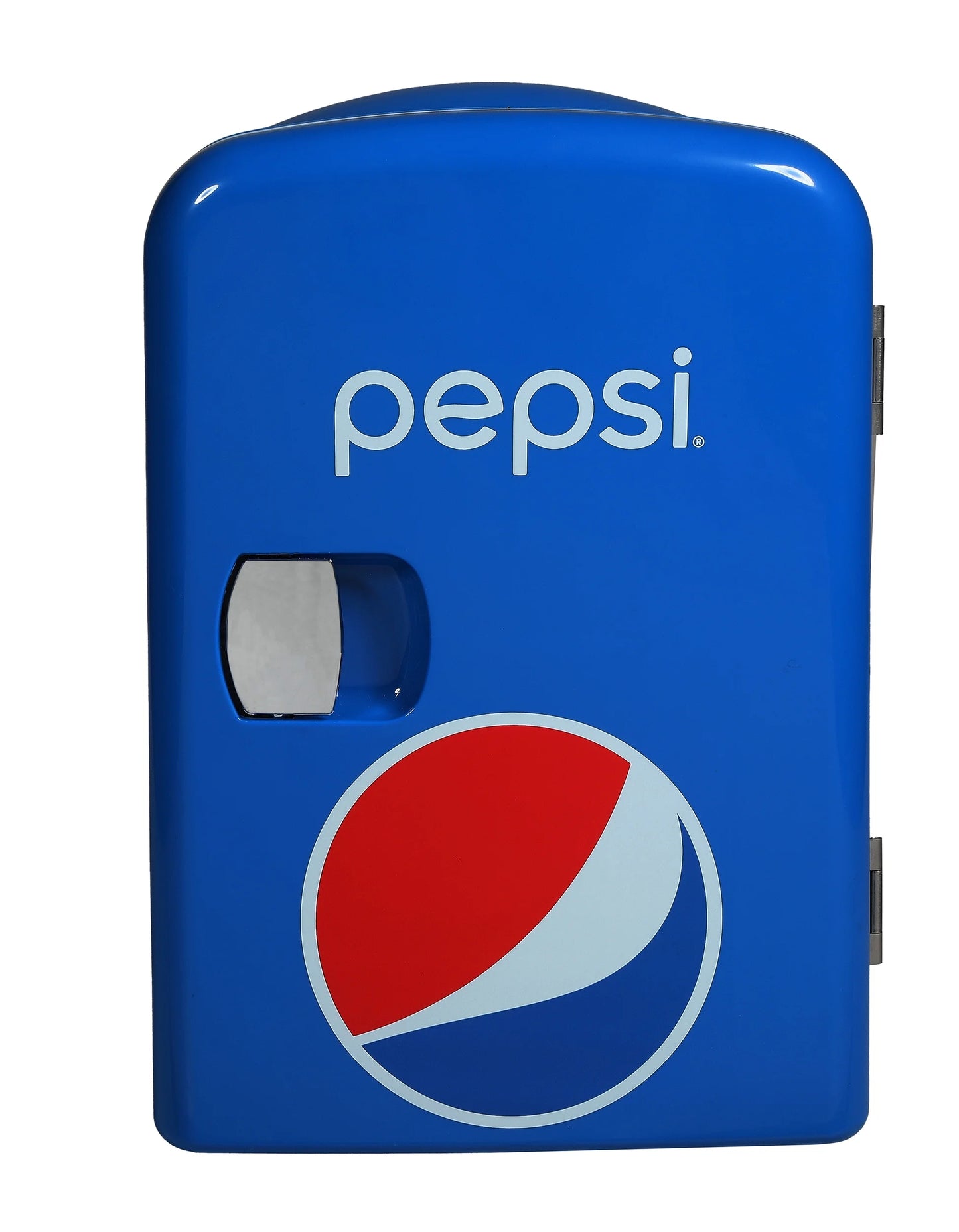 , 6 Can Mini Personal Fridge Cooler, Blue