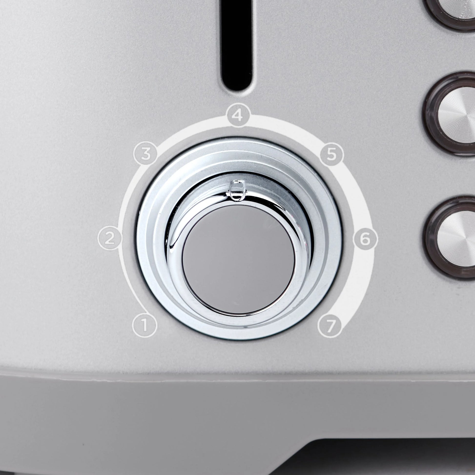 4-Slice Toaster, Silver with Extra Wide Slots