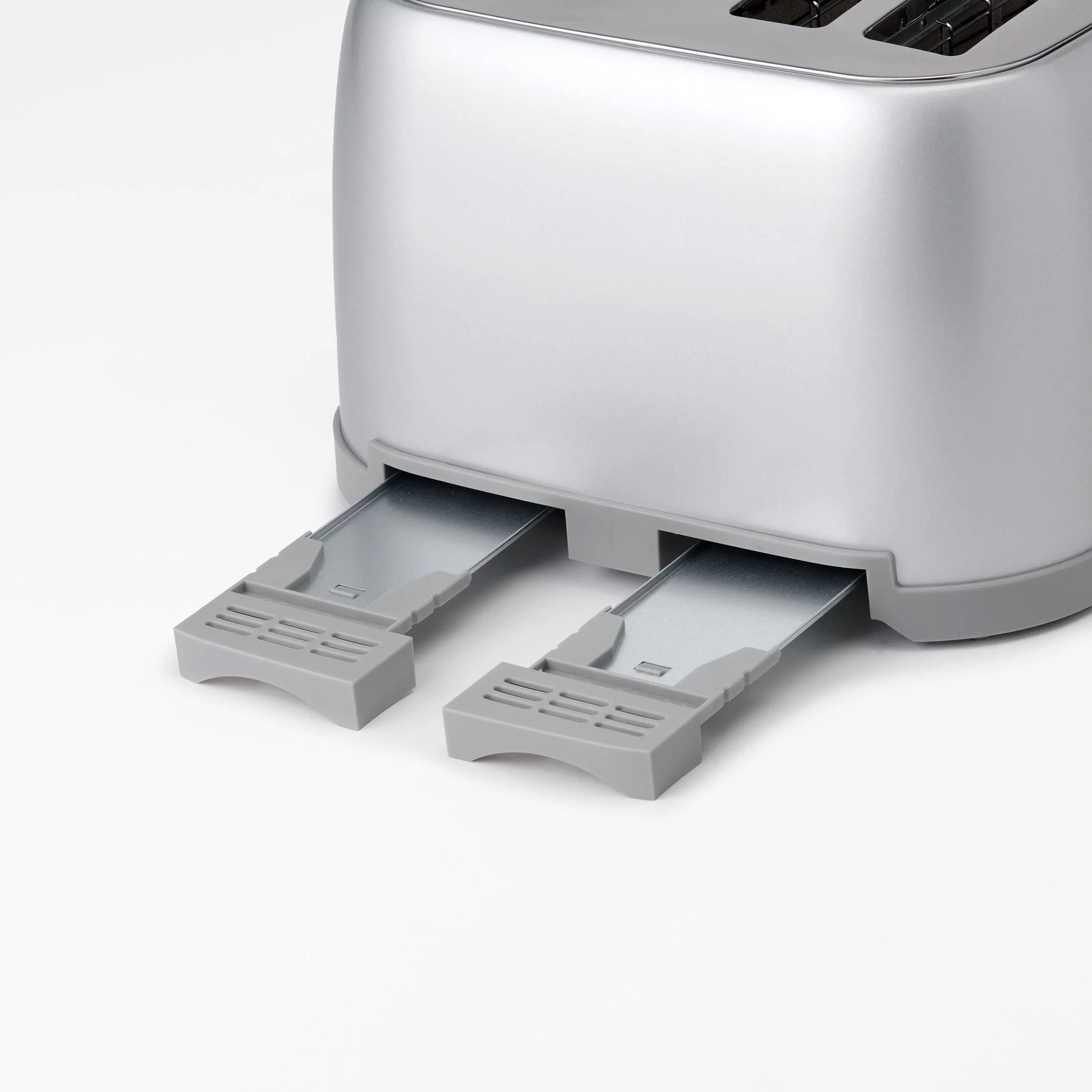 4-Slice Toaster, Silver with Extra Wide Slots