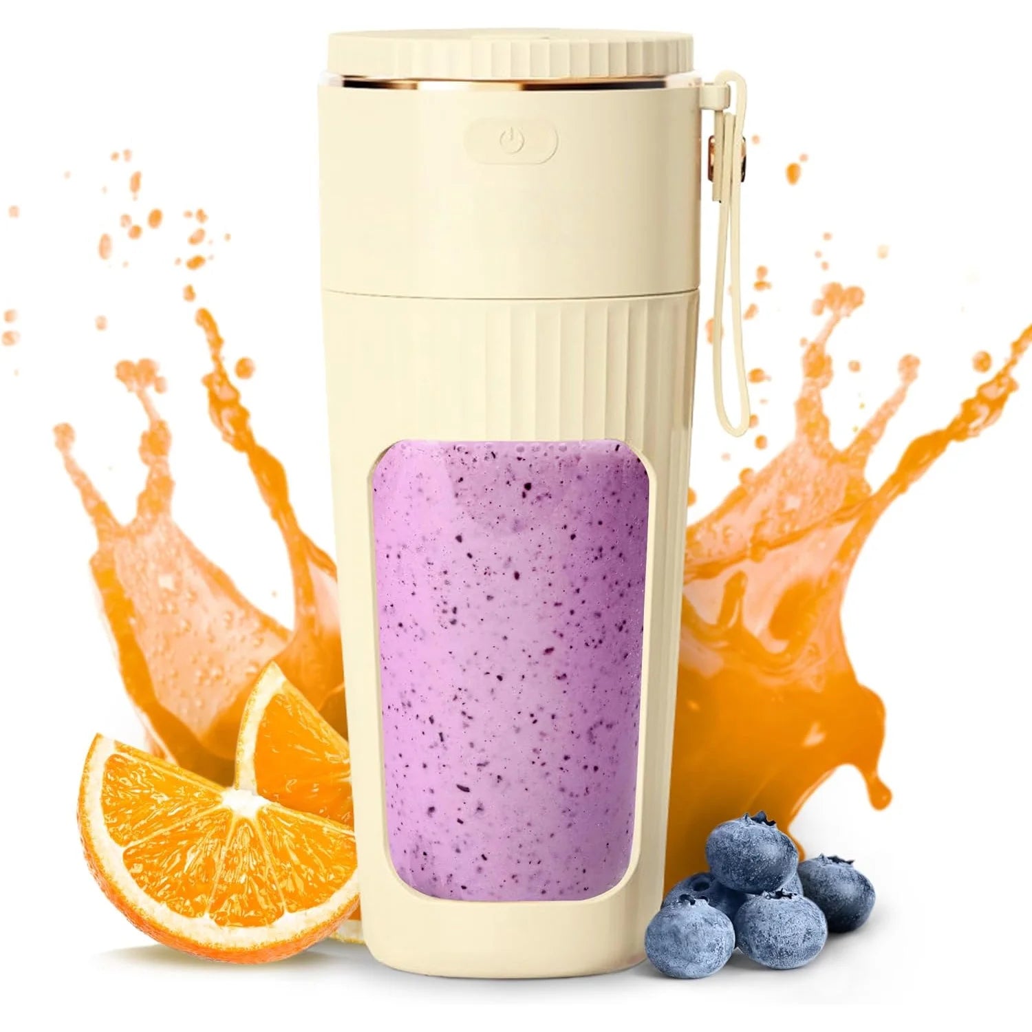 Portable Blender - Your Ultimate Ice and Frozen Fruit Smoothie Maker!
