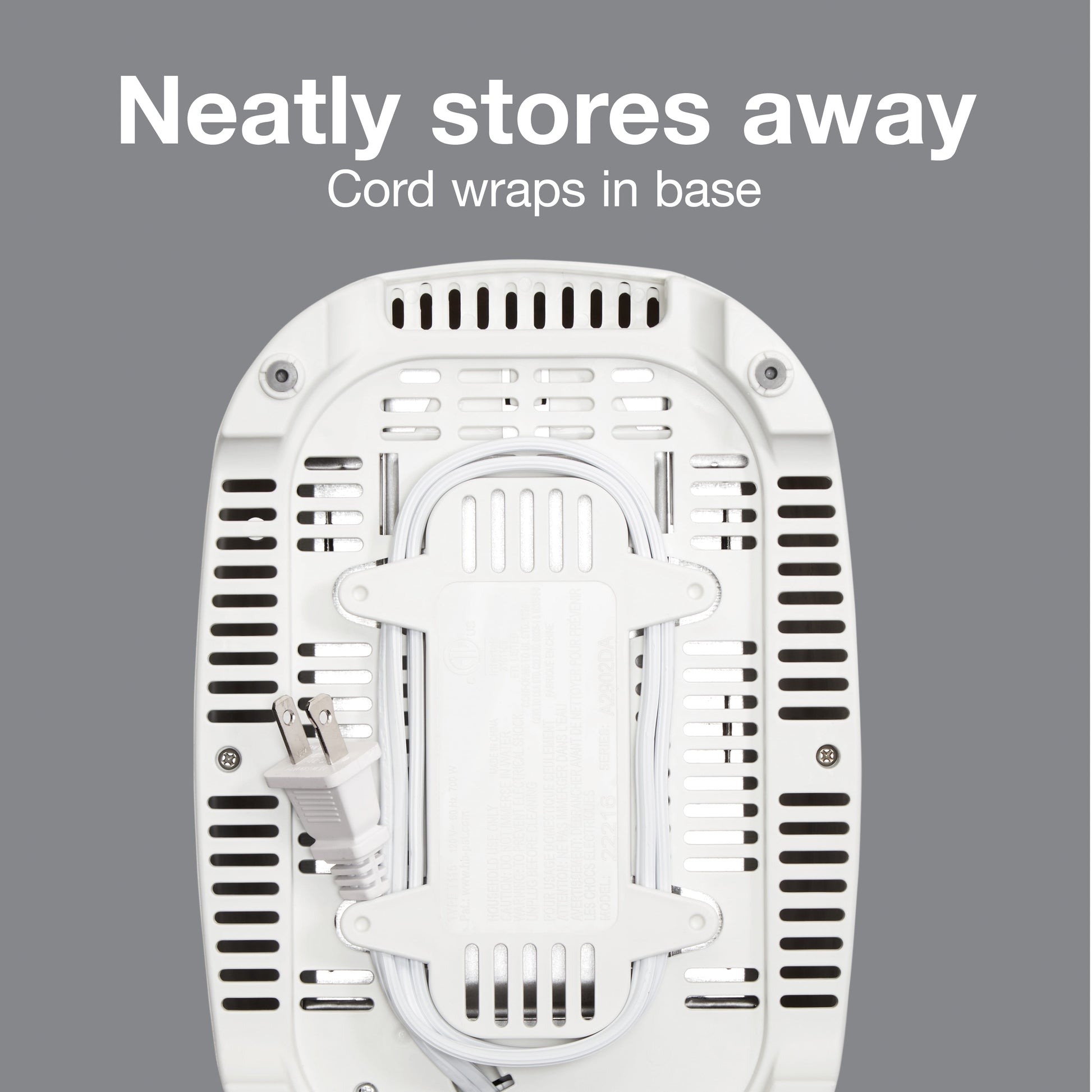 2-Slice Wide-Slot Toaster in Sleek White - Model 22216PS