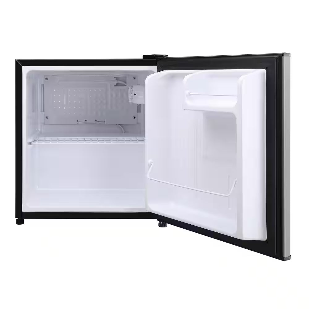1.7 Cu. Ft. Mini Fridge in Stainless Steel Freezerless