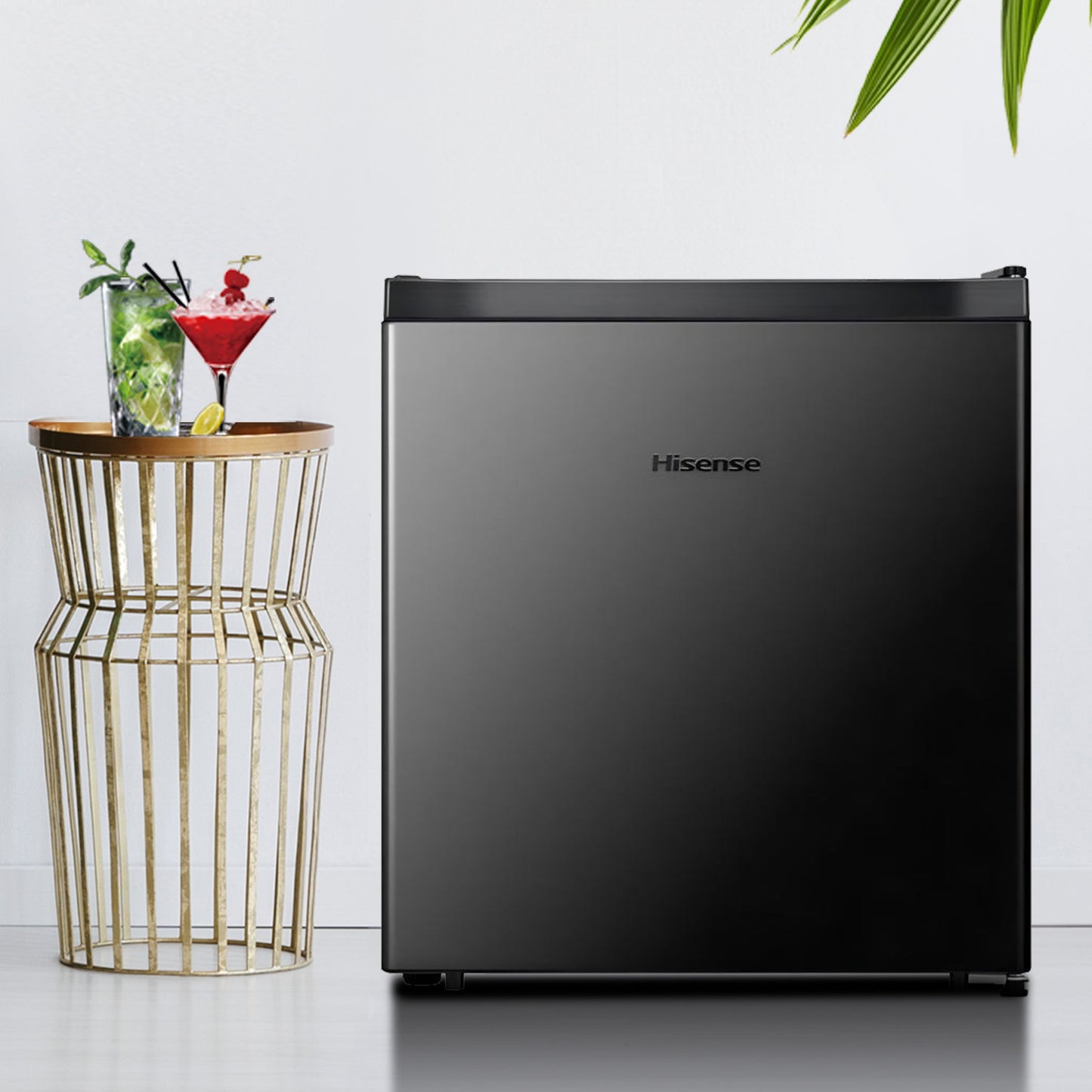 1.6 Cu Ft Energy Star Mini Fridge - Compact Black Design with 1 Year Warranty