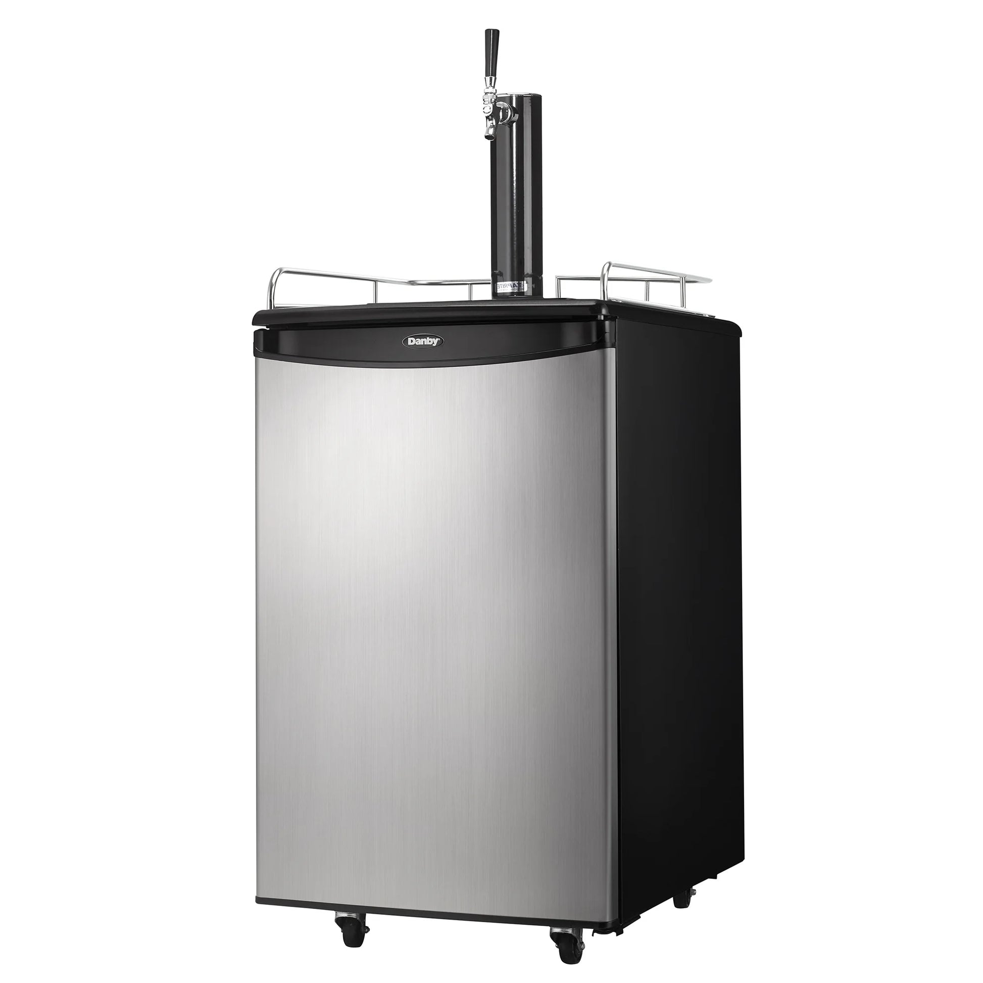 5.4 Cu. Ft. Stainless Steel Single Tap Keg Cooler - Perfect for Home Entertaining!
