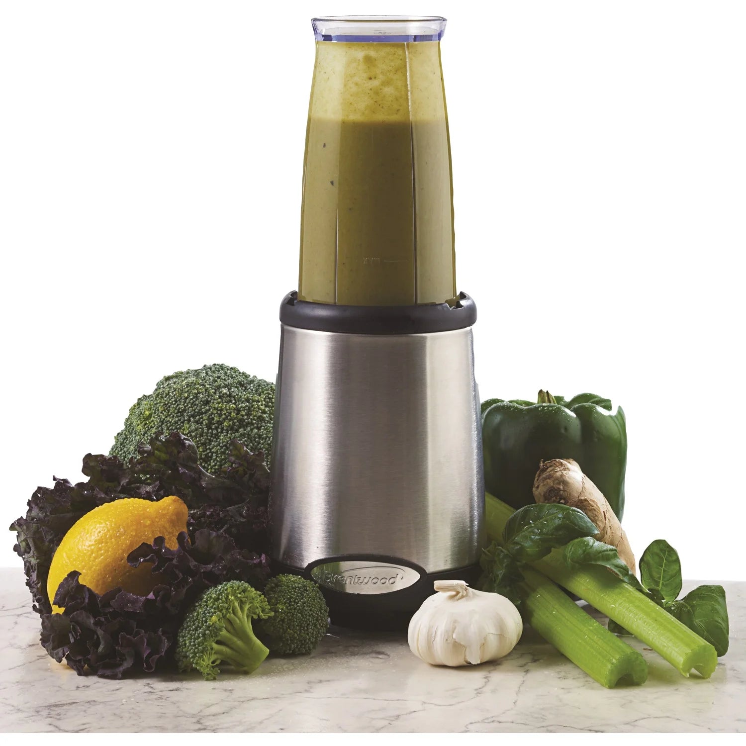 JB-199 Multi Pro Personal Blender 20-Piece Stainless Steel Set - Perfect for Smoothies and More!