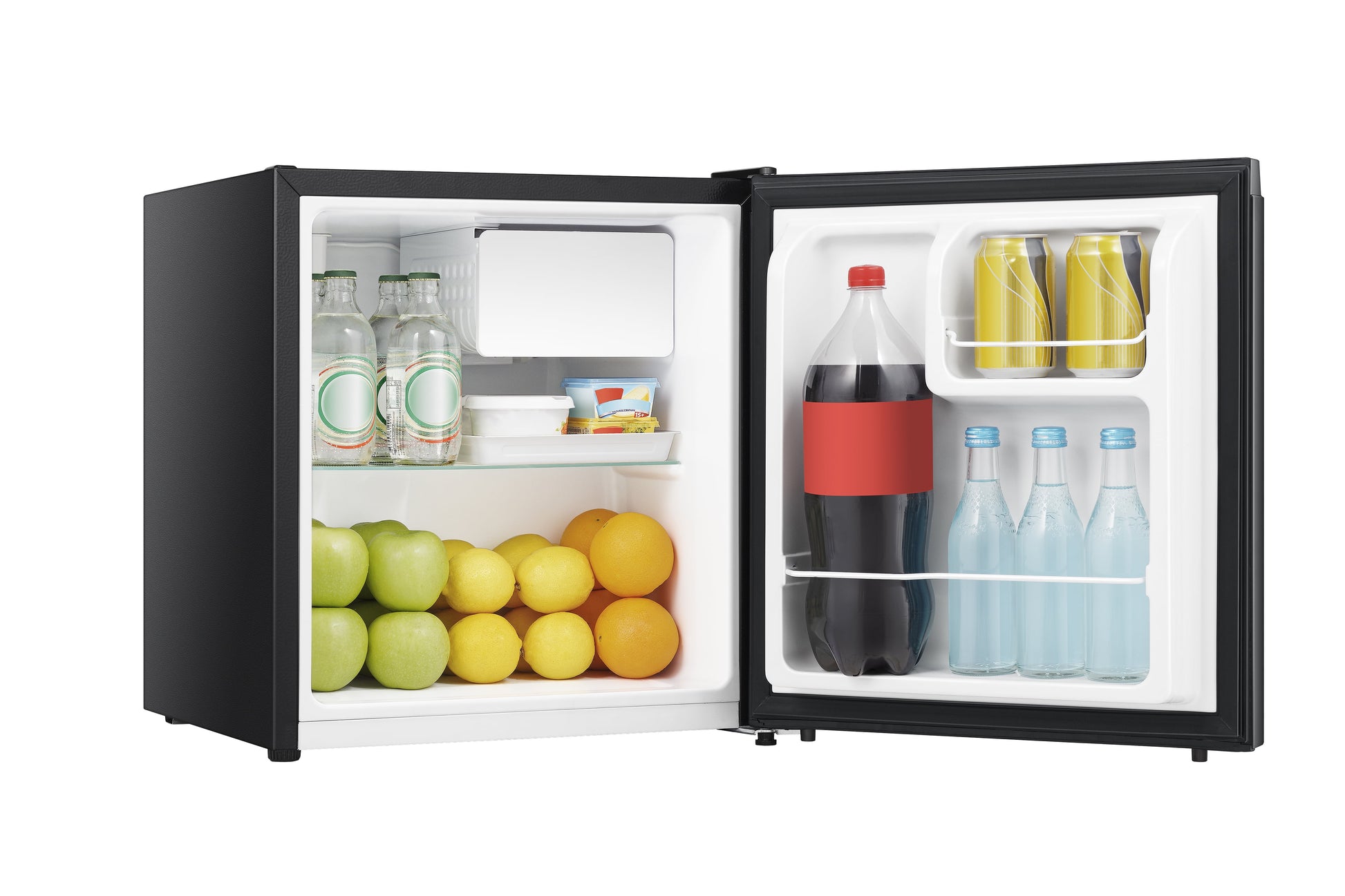 1.6 Cu Ft Energy Star Mini Fridge - Compact Black Design with 1 Year Warranty