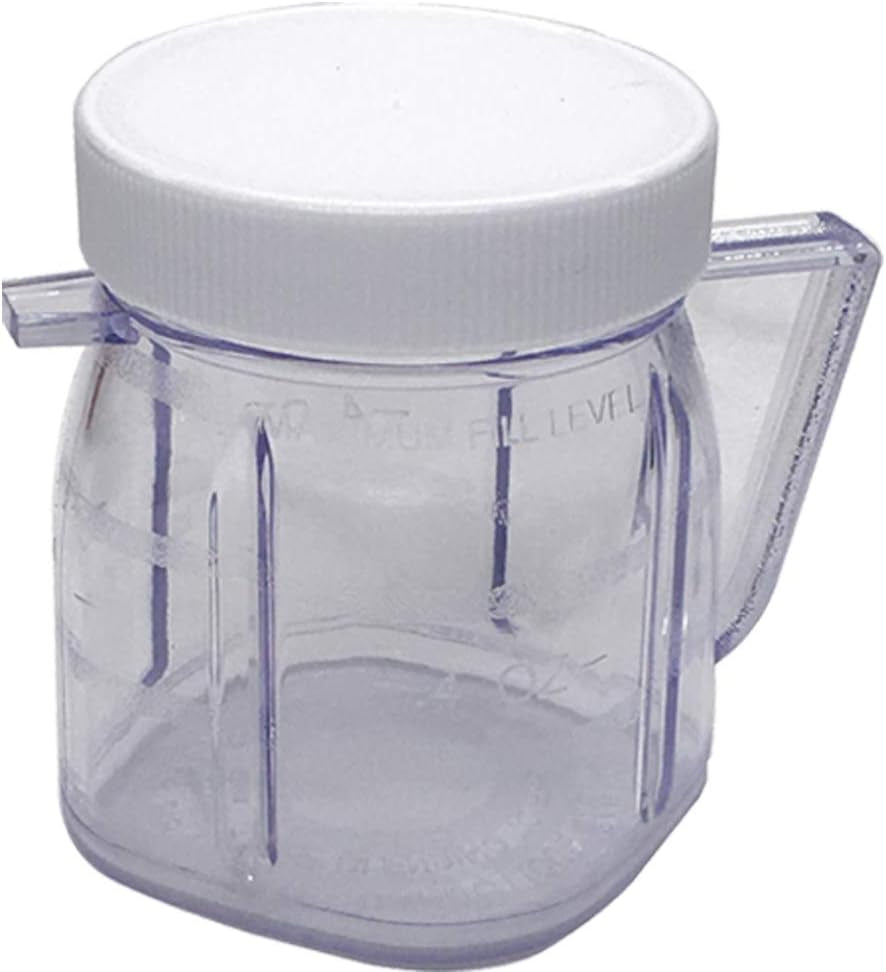 Oster 1-Cup Mini Jar for Fusion, Osterizer & Kitchen Centers Blenders - Perfect for Mini Blending & Storage!