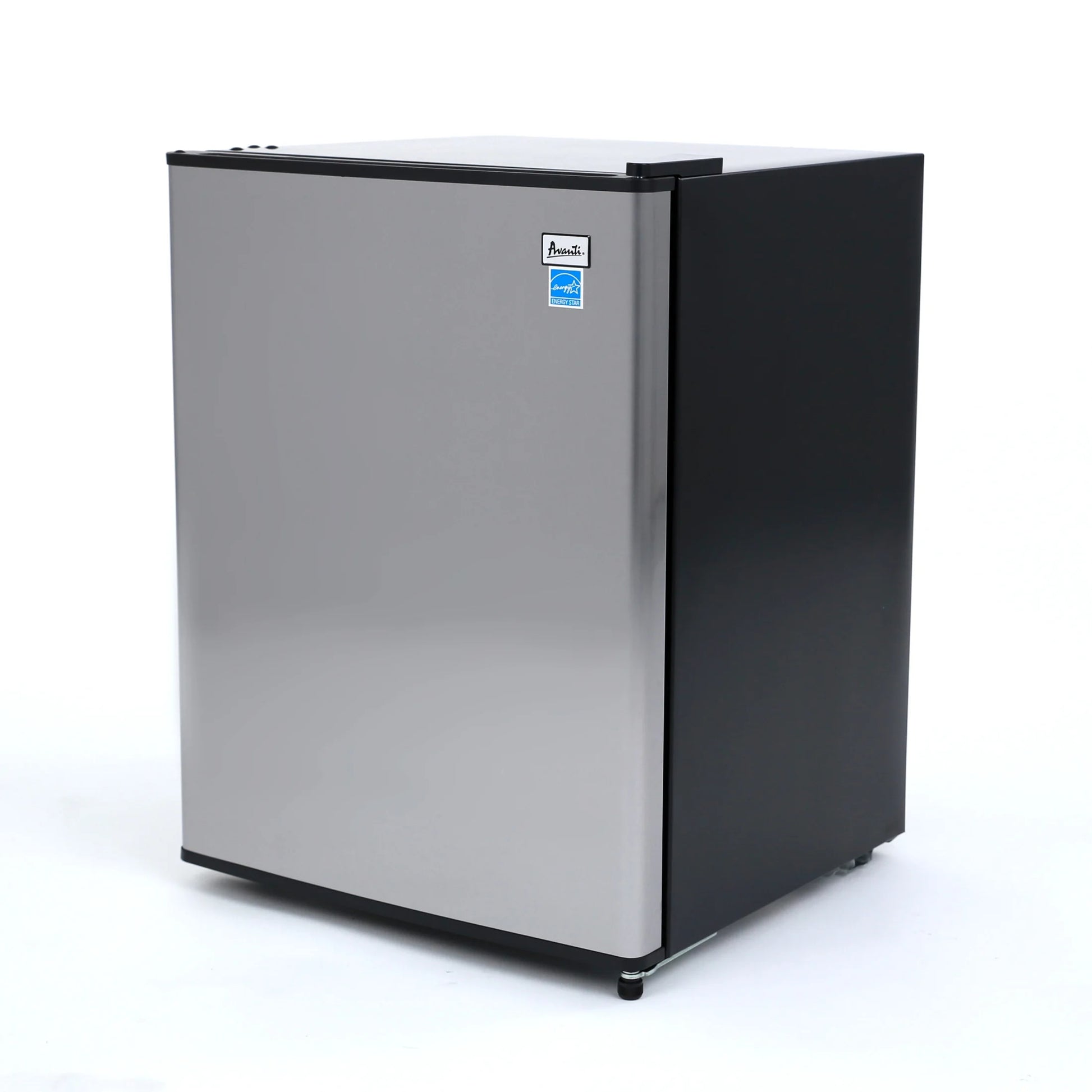 2.4 Cu. Ft. Stainless Steel Compact Refrigerator - Perfect for Small Spaces!