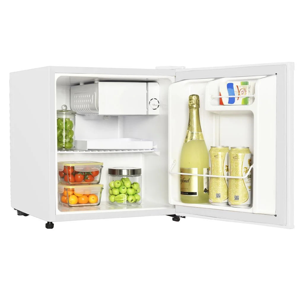Compact and Efficient 1.7 Cu. Ft. Single Door Refrigerator - Perfect for Small Spaces!