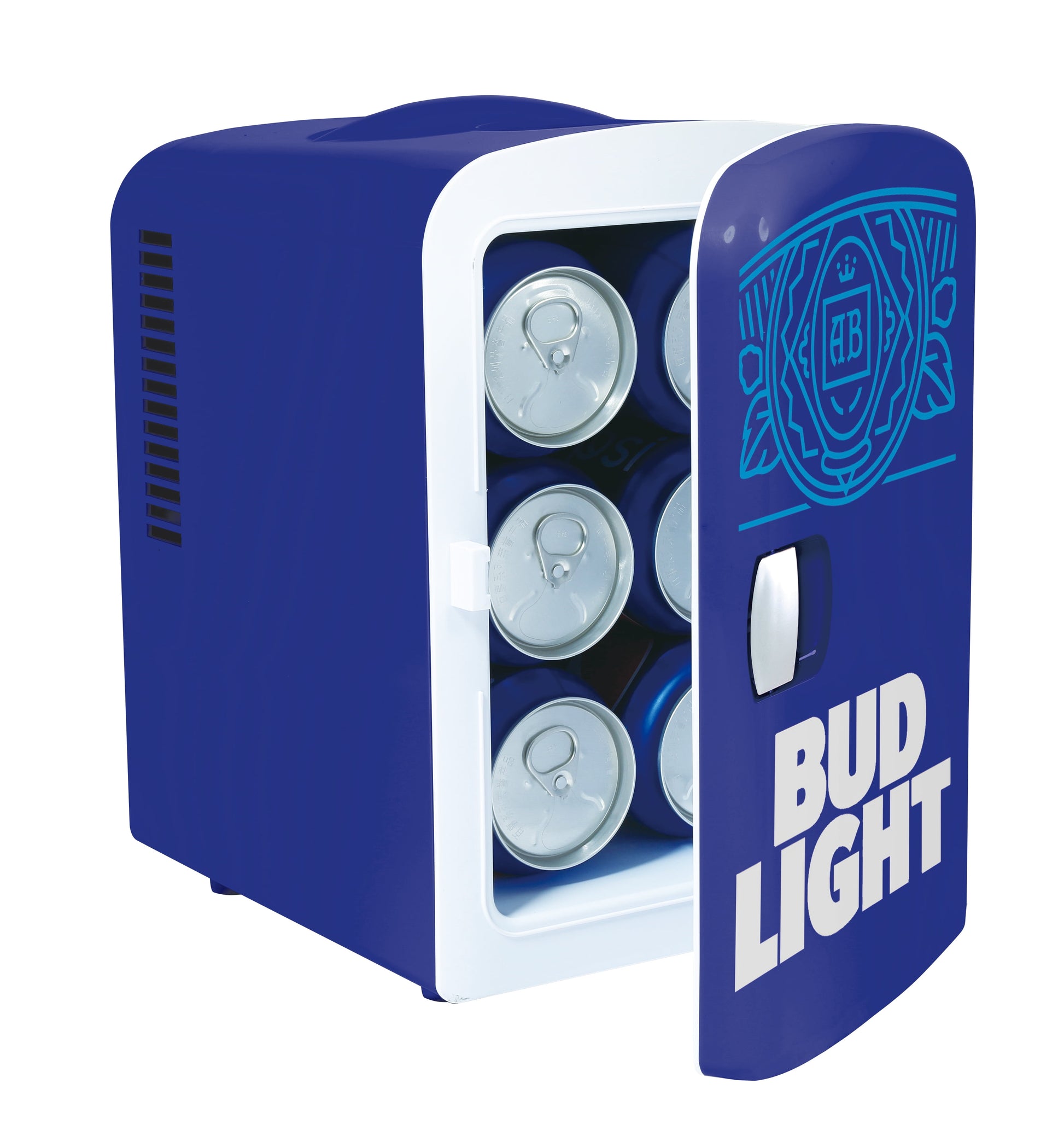 6 Can/4 Liter Capacity Mini Beverage Cooler, MIS137BULT, Blue